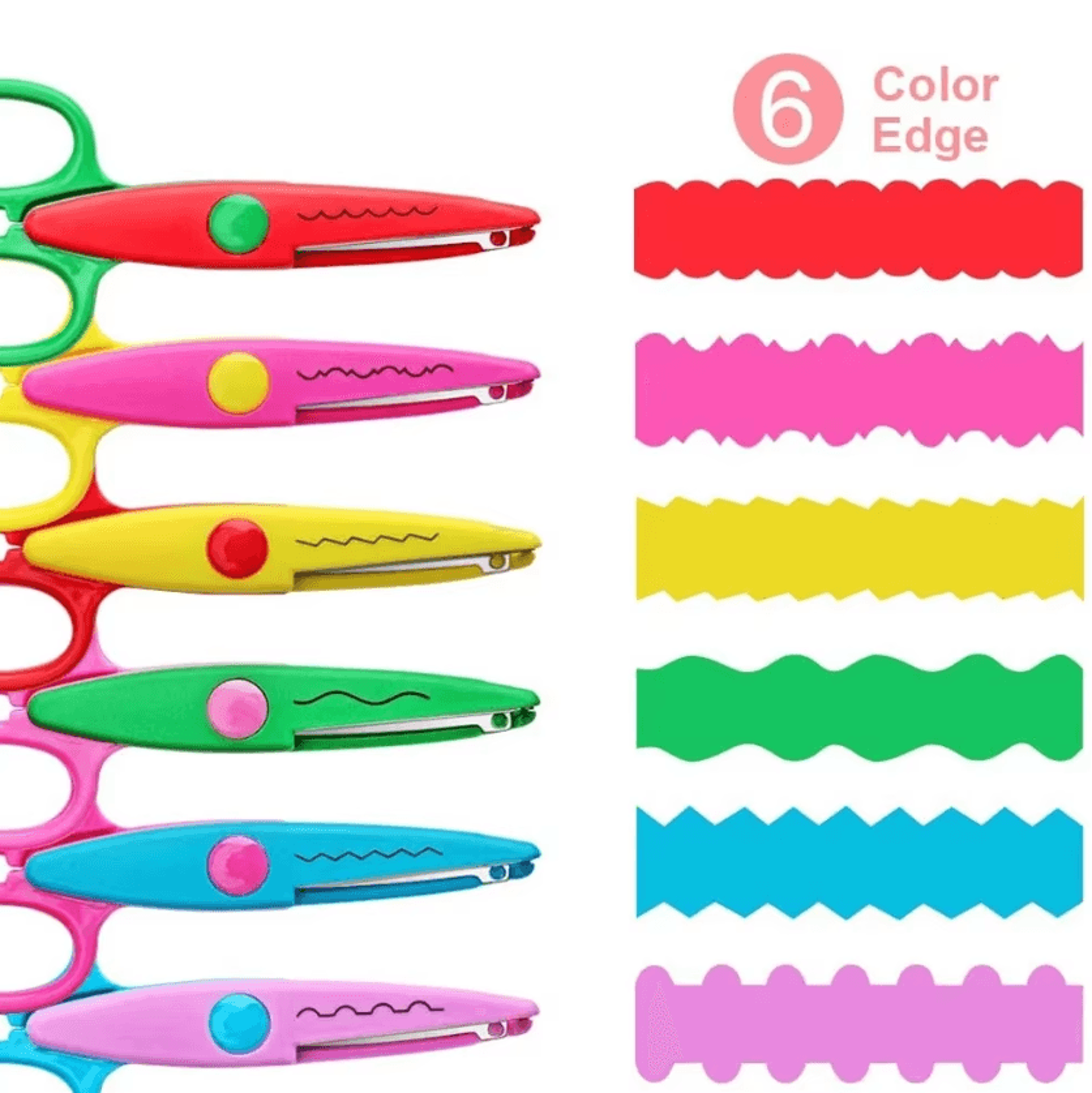 decorative craft scissors – diy pattern paper cutting scissors for scrapbooking & art projects