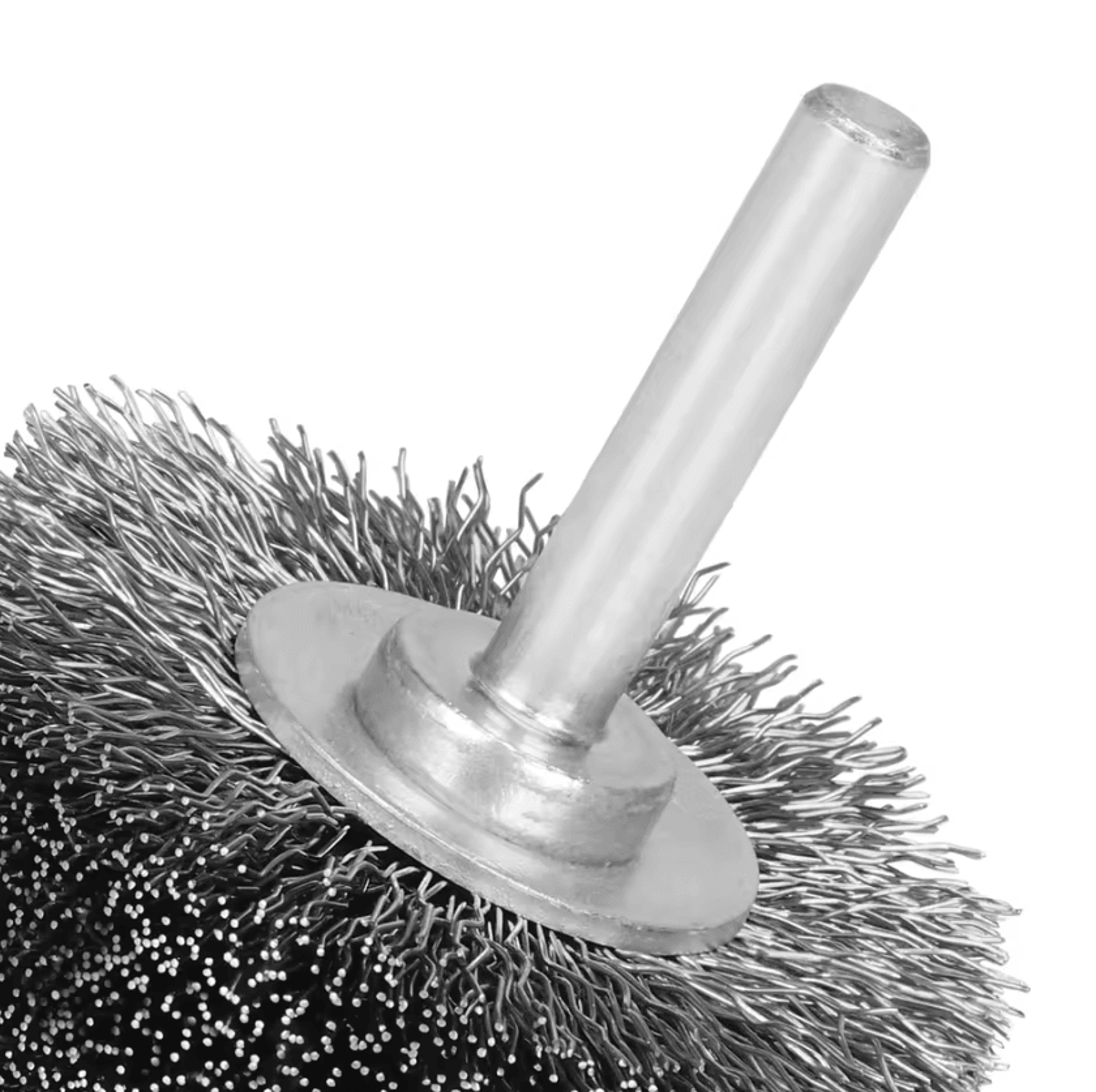 2-inch wire brush wheel – 50mm stainless steel rust removal & polishing brush
