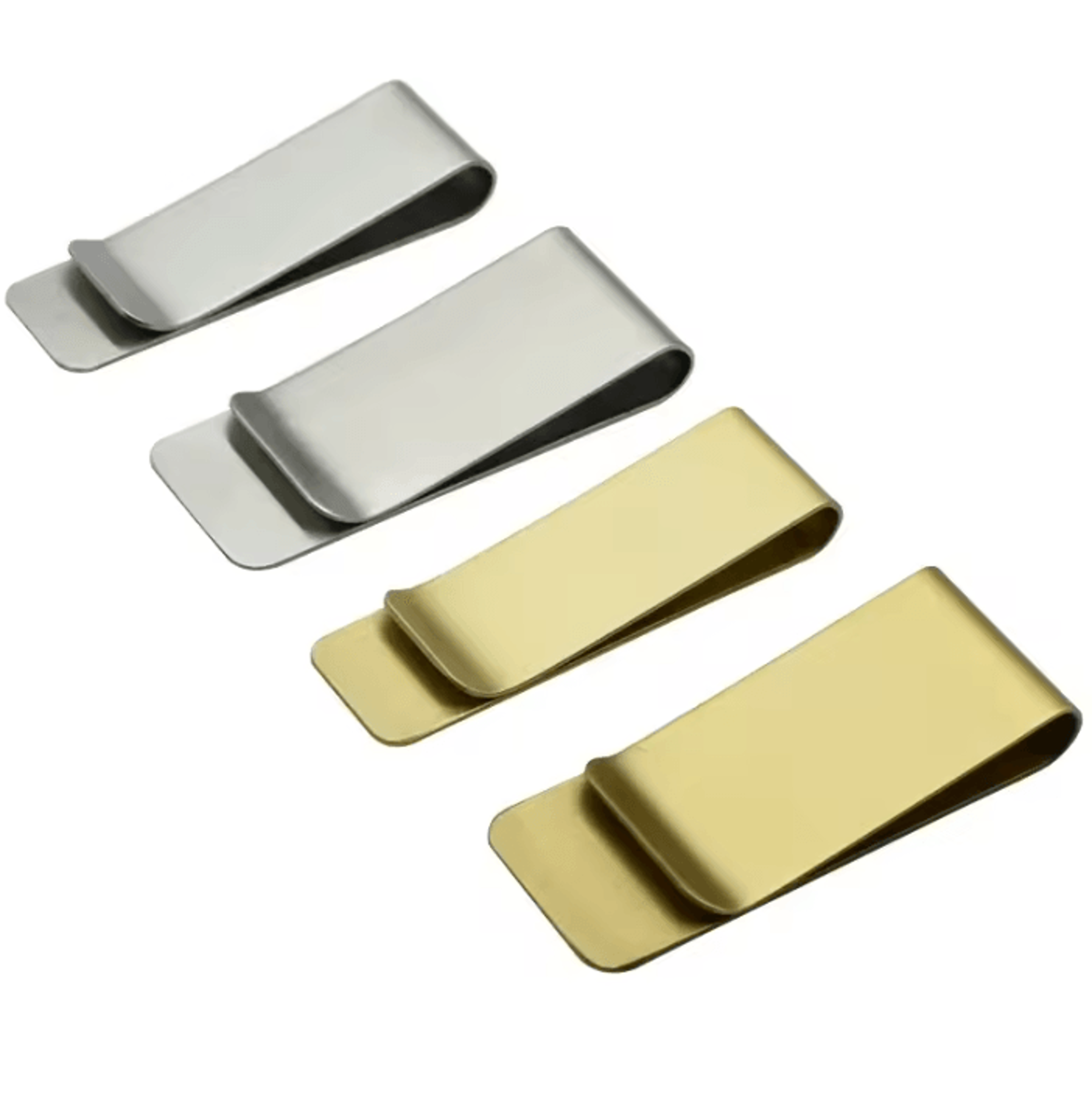 stainless steel & brass bookmark paper clip for books and notebooks