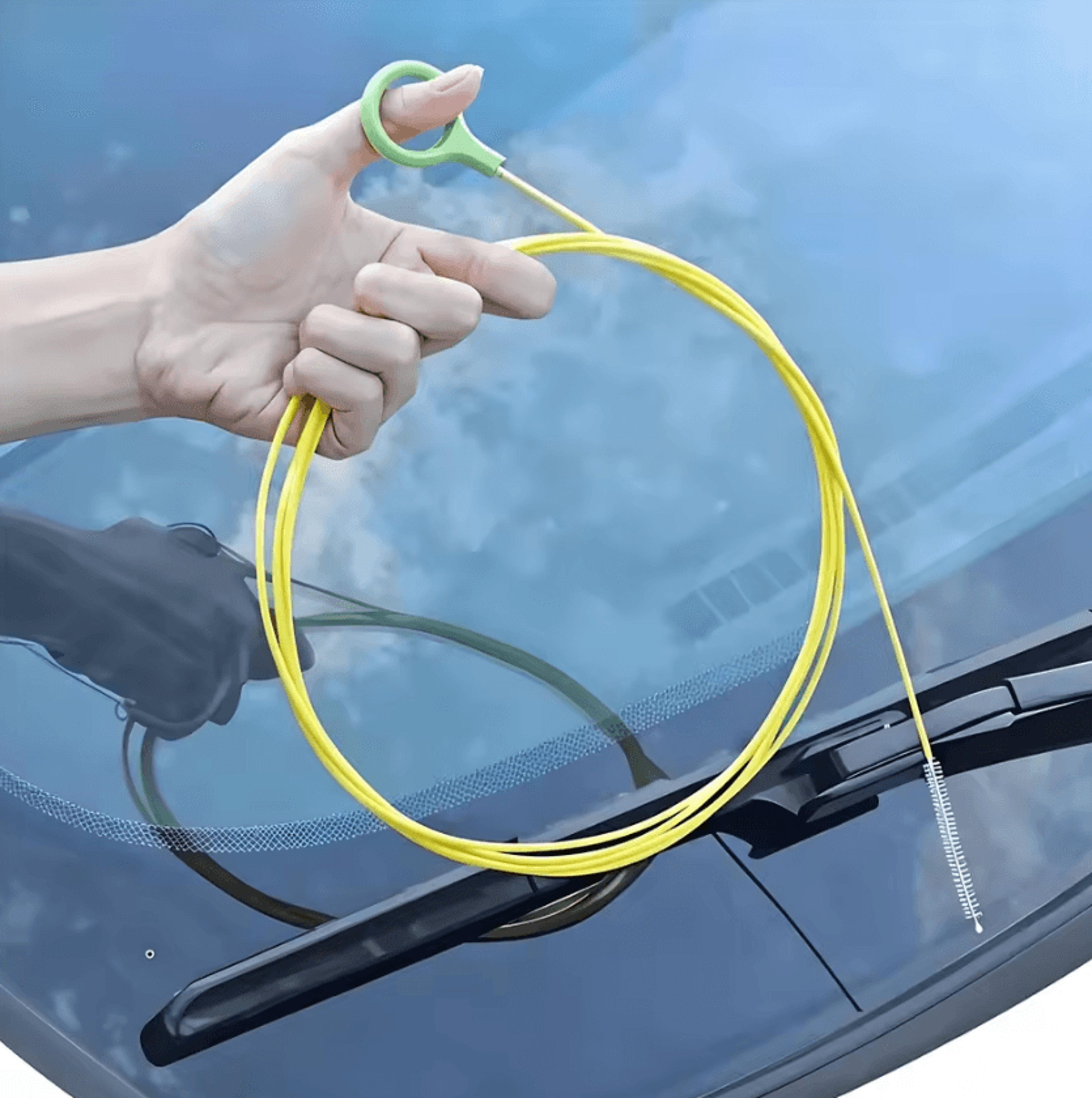 3m flexible car sunroof drain cleaning brush pipe unclogger tool
