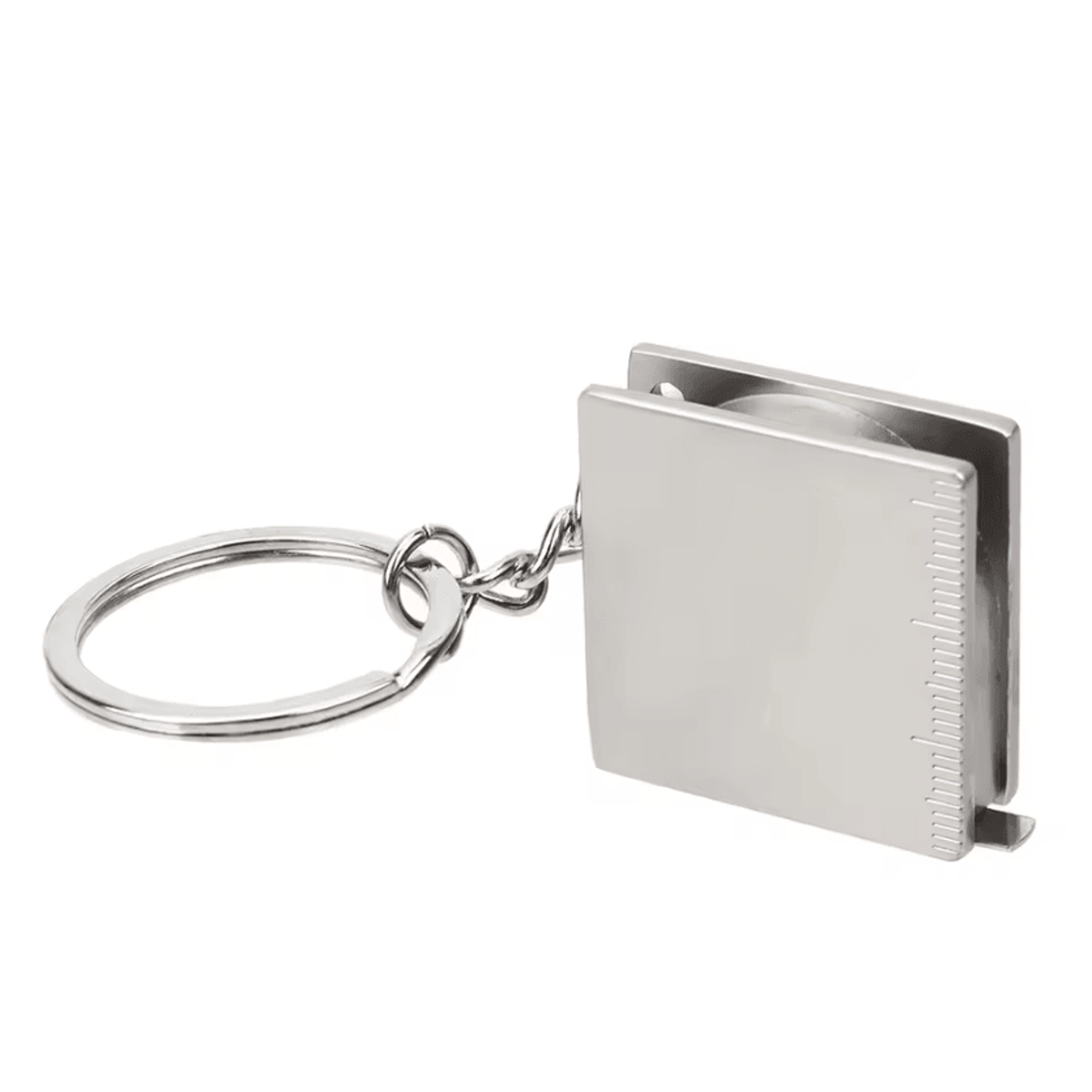 mini retractable tape measure keychain with pull ruler