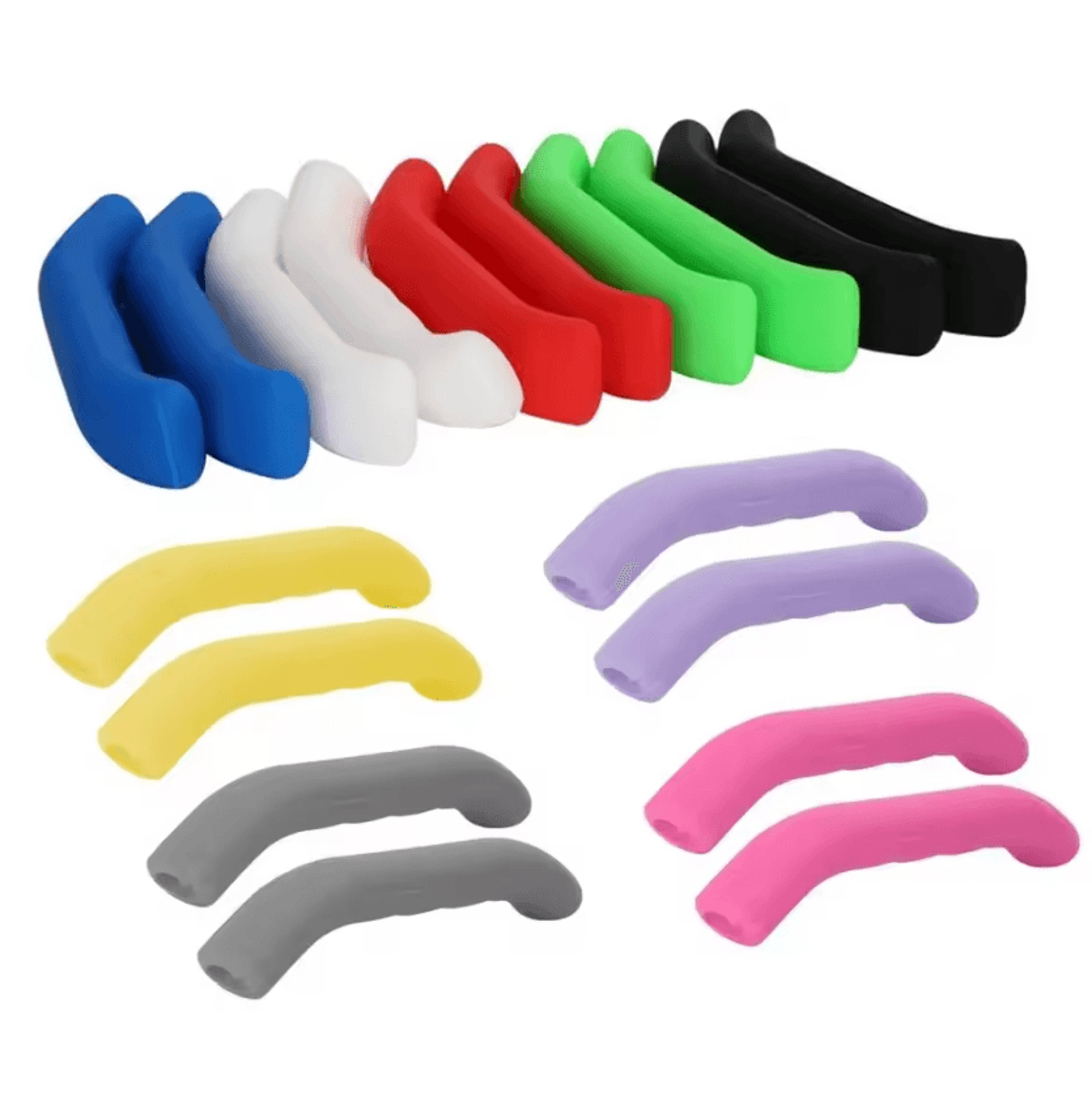 bicycle brake lever covers – non-slip rubber grip sleeves for mountain & road bikes