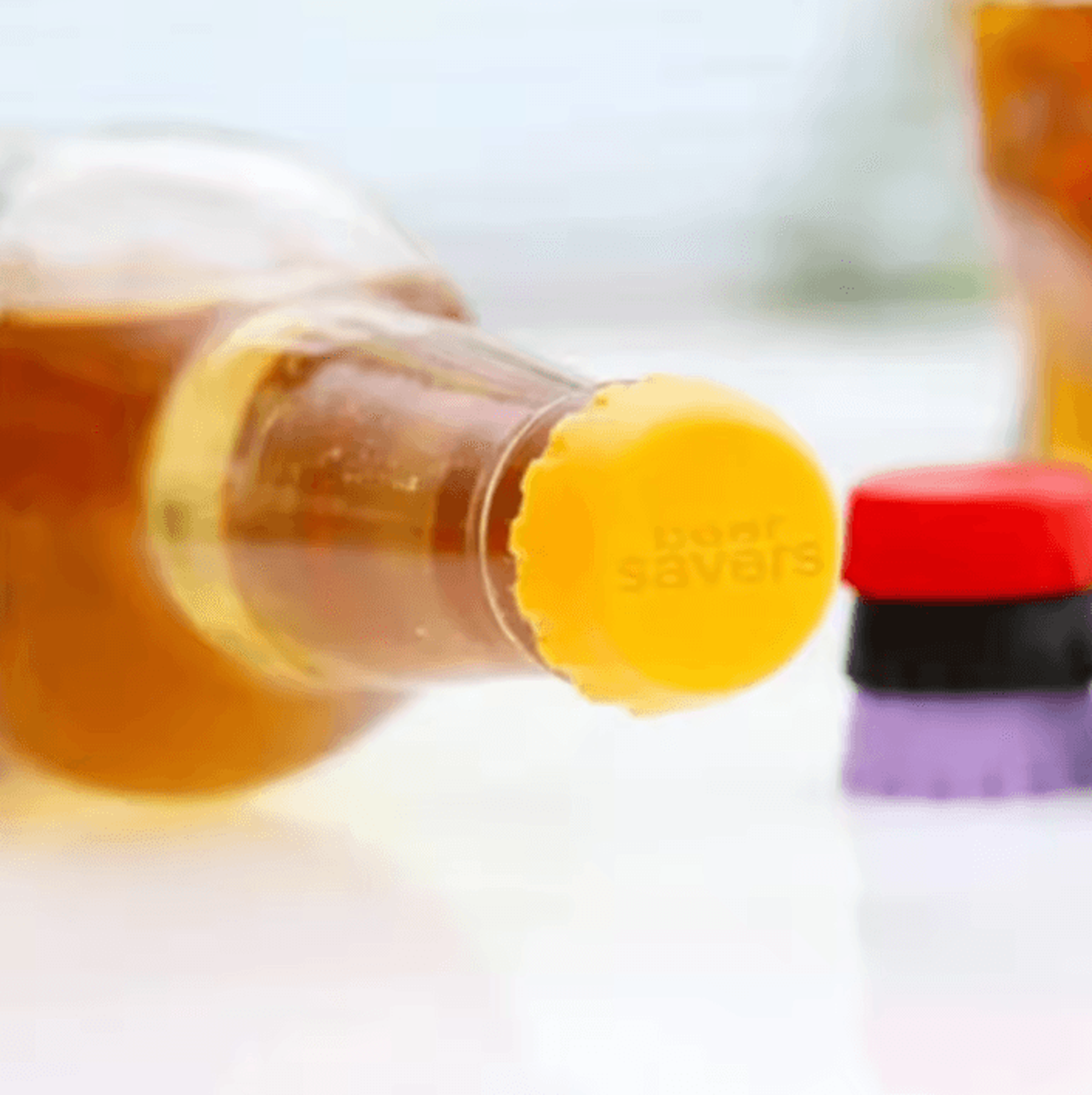 reusable silicone bottle cap covers – airtight bottle seals for beer, soda & beverage bottles
