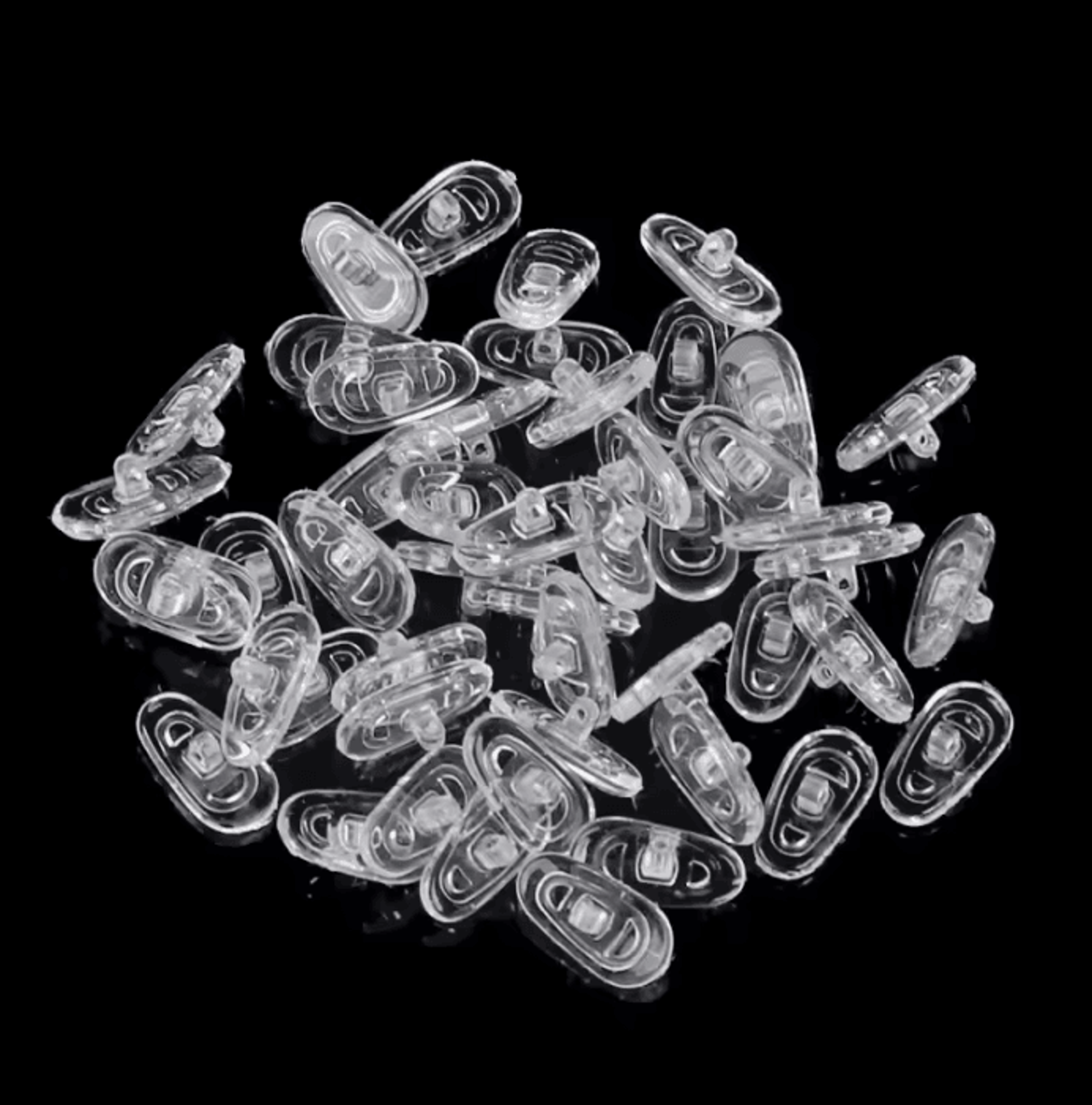 soft silicone eyeglass nose pads for comfortable anti slip support