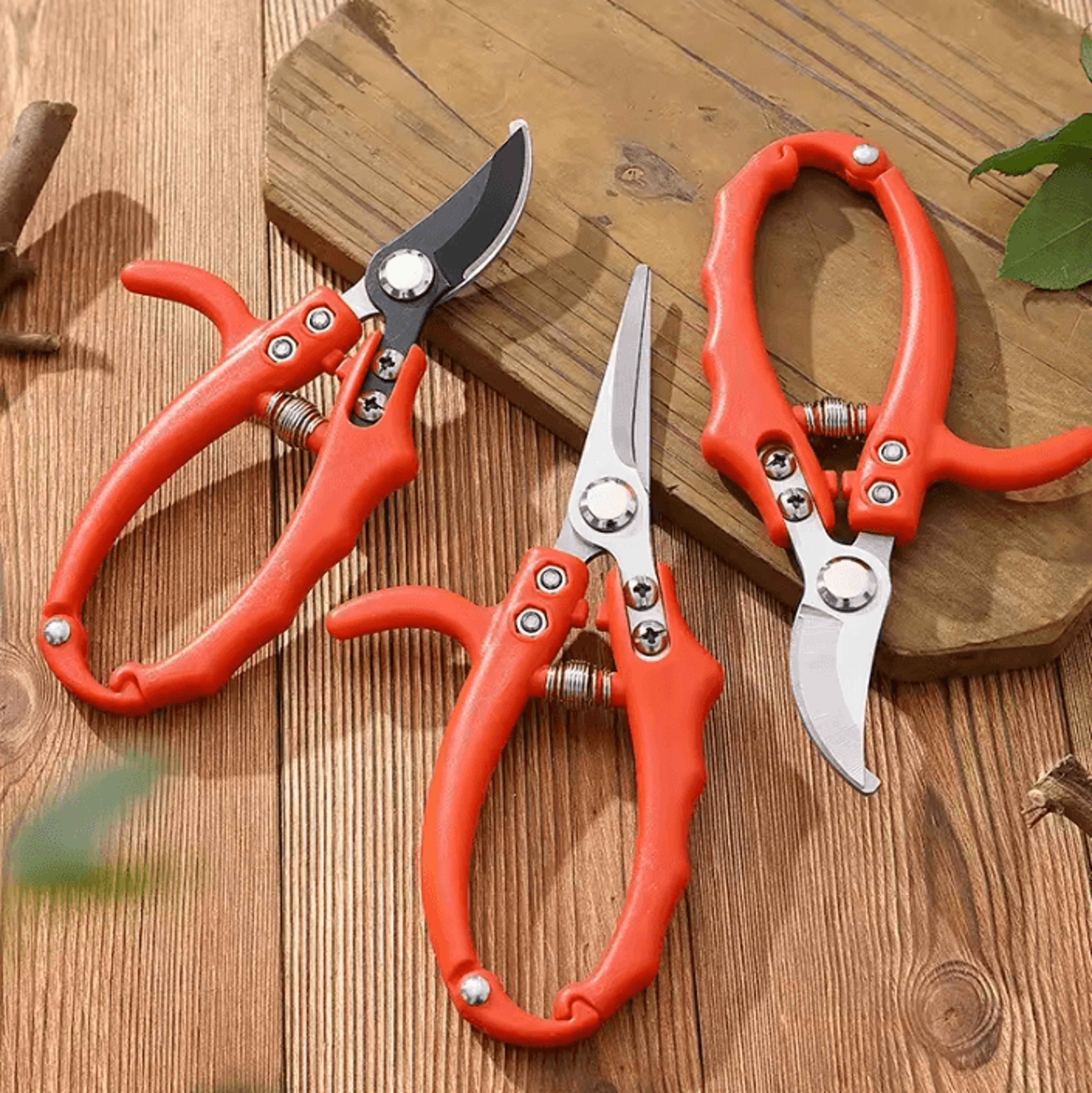 professional pruning shears non-slip garden scissors for bonsai & fruit trees