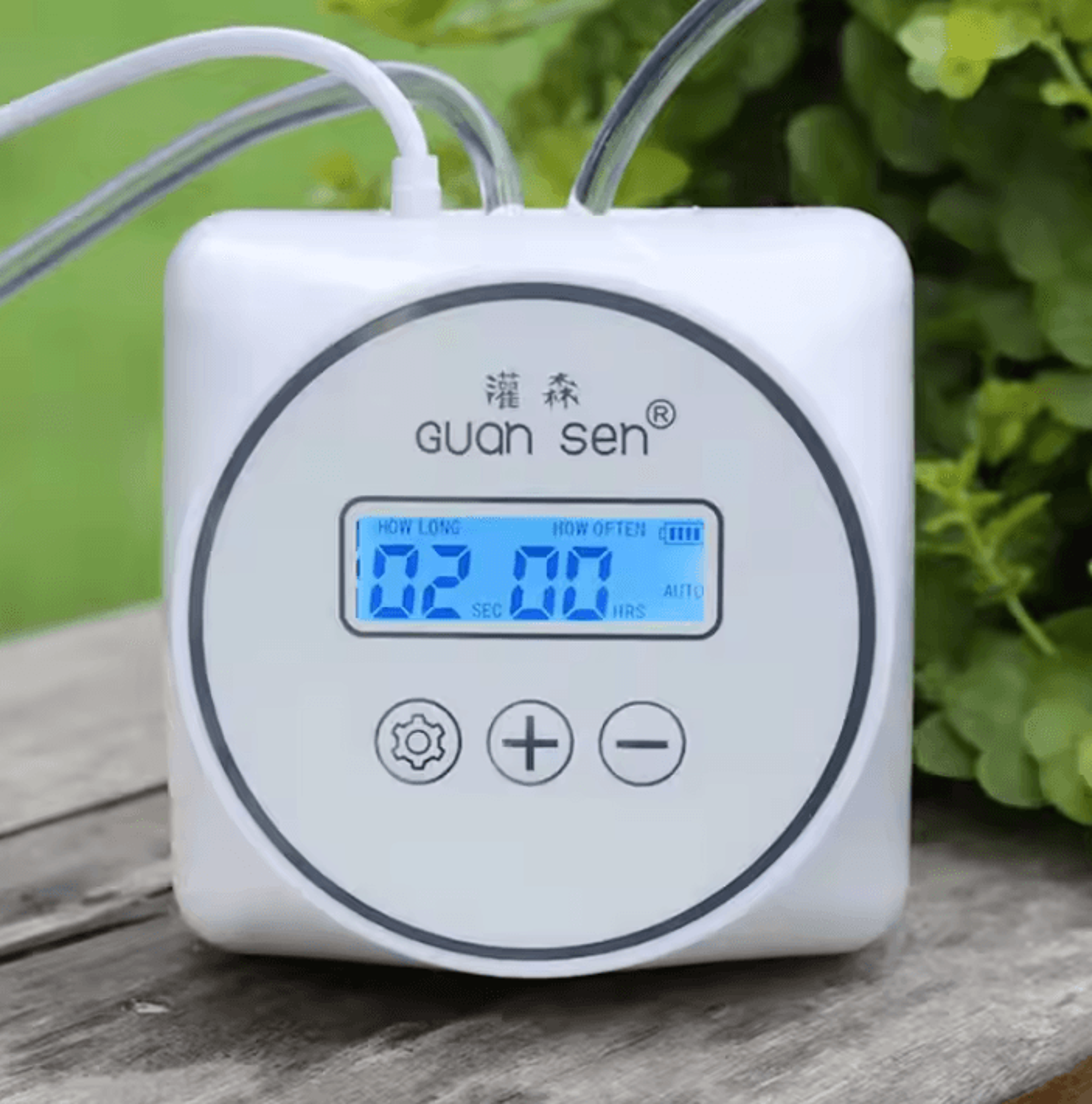 intelligent automatic drip irrigation system with water pump timer