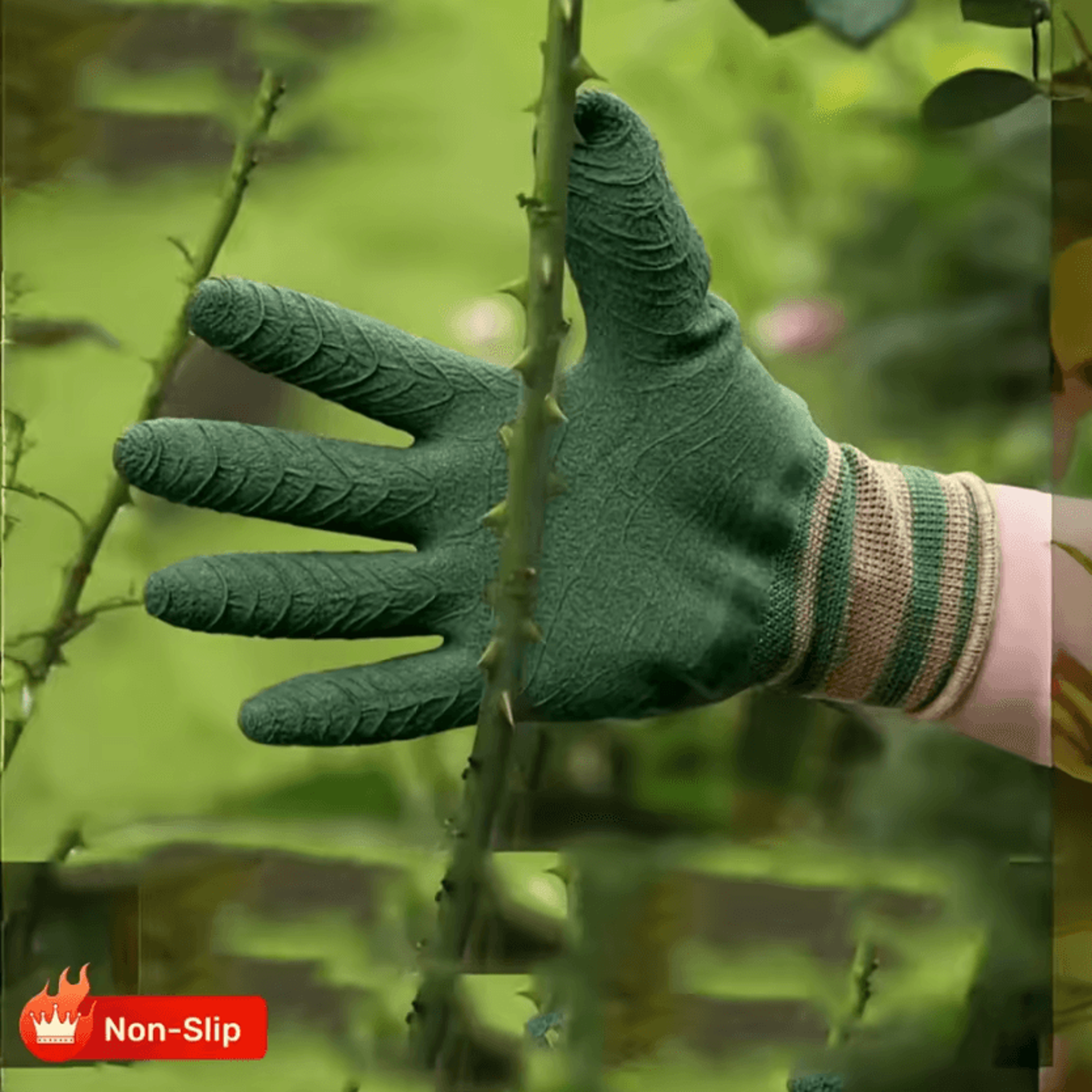 multi purpose anti thorn waterproof gardening gloves with non slip grip