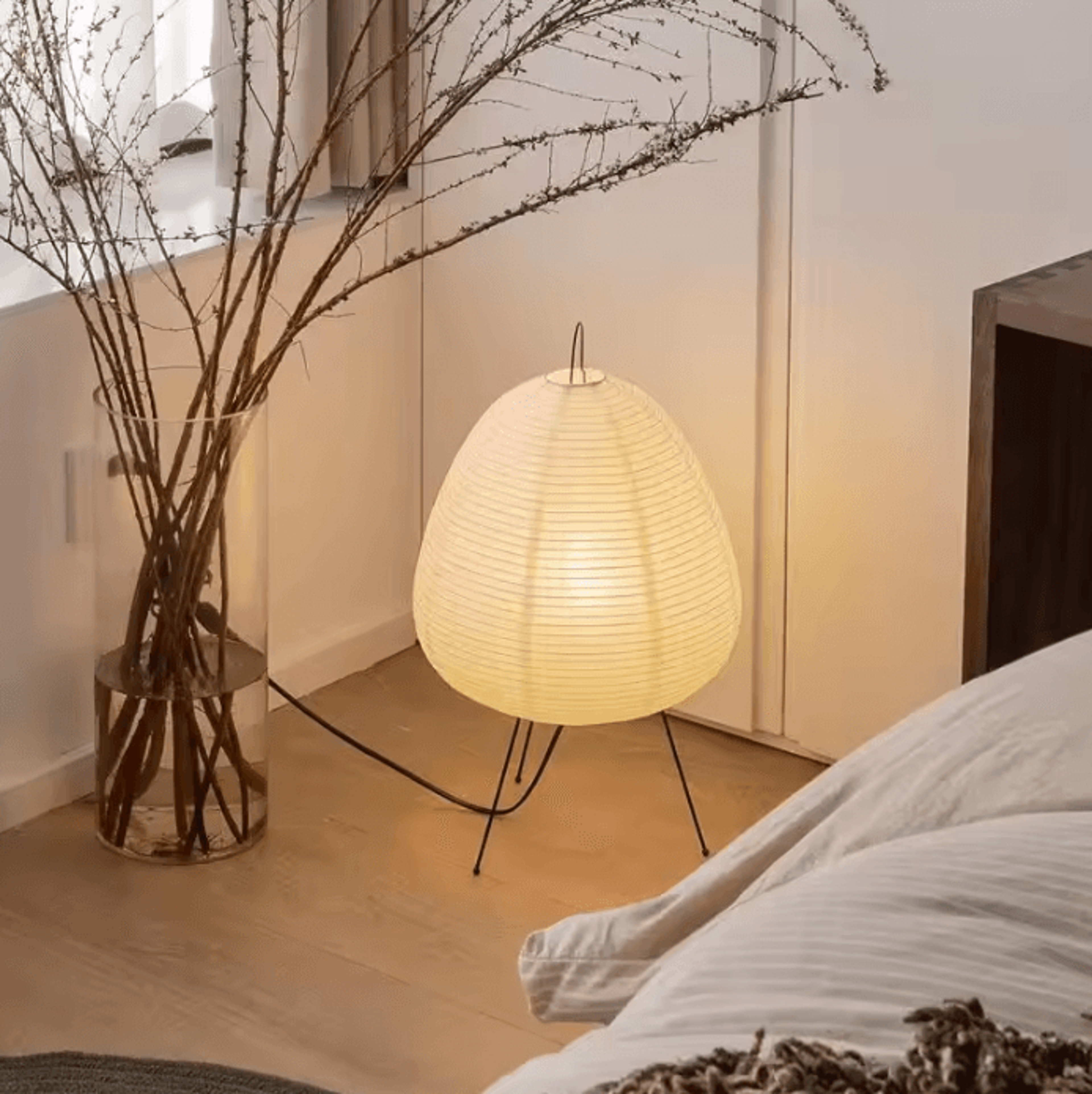 nordic wabi sabi led desk lamp usb powered table light for bedroom, living room & dining decor