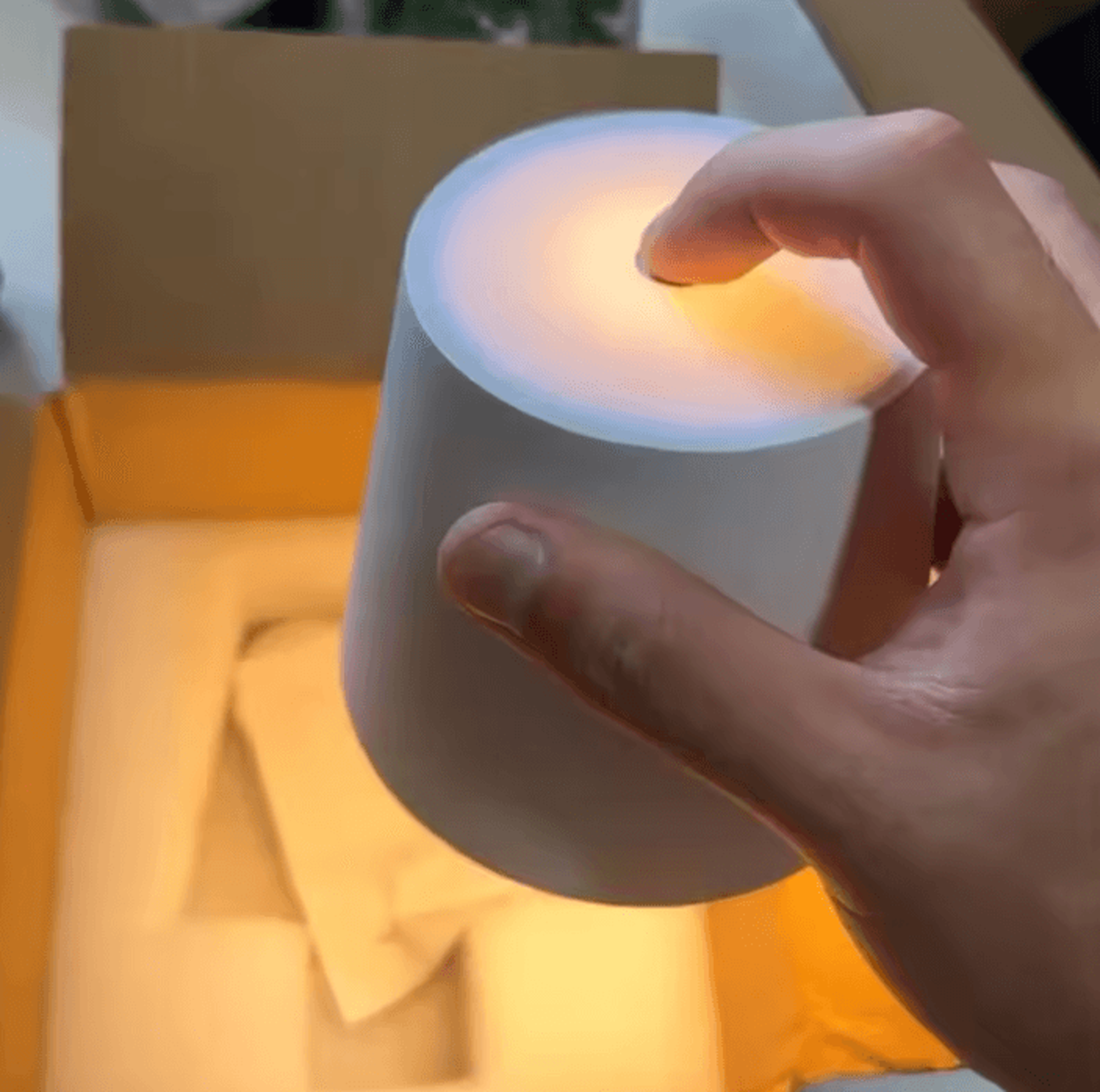 wireless bottle table lamp with touch control, 3 color modes & stepless dimming