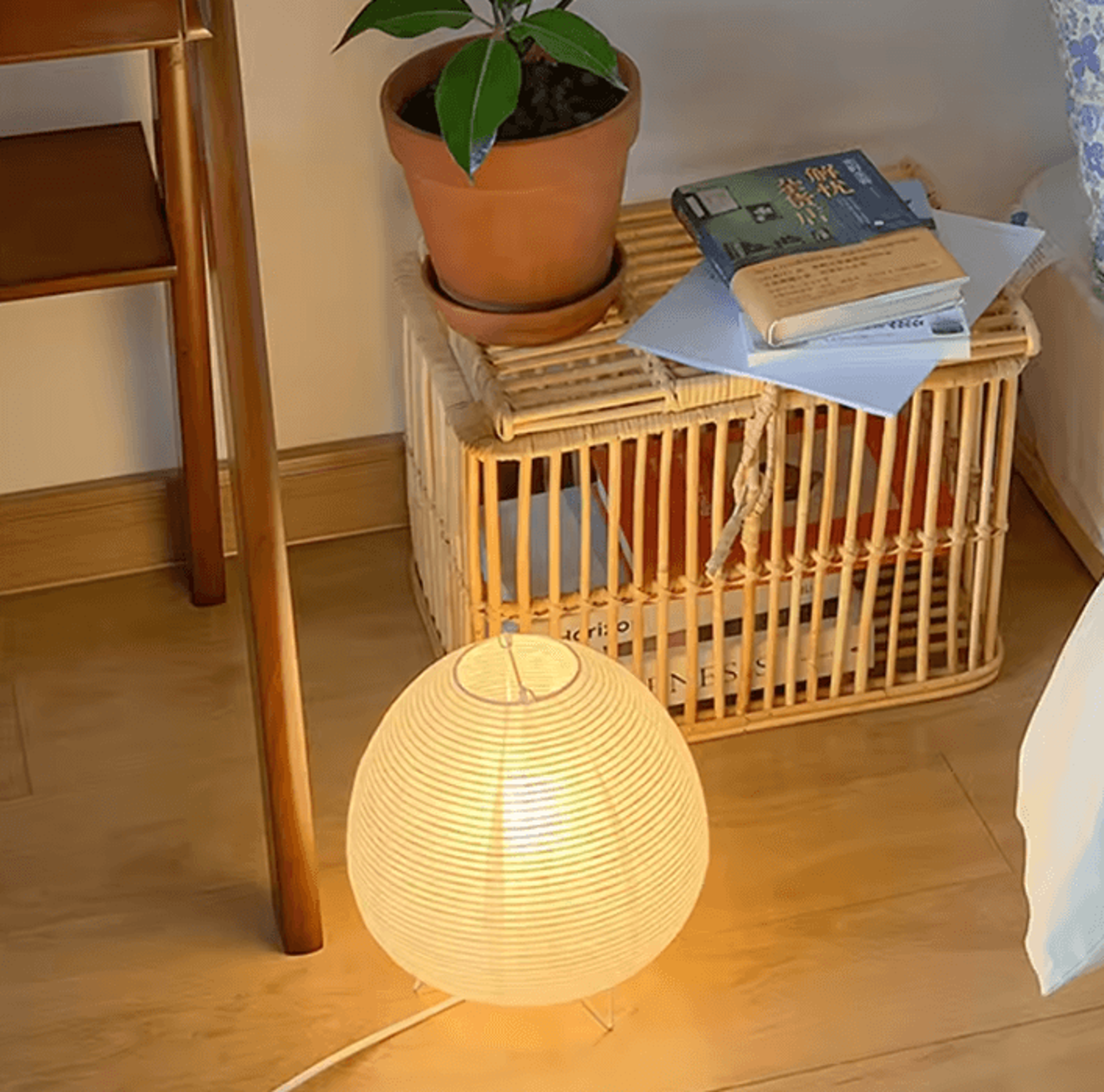 nordic wabi sabi led table lamp for bedroom, living room & study decor