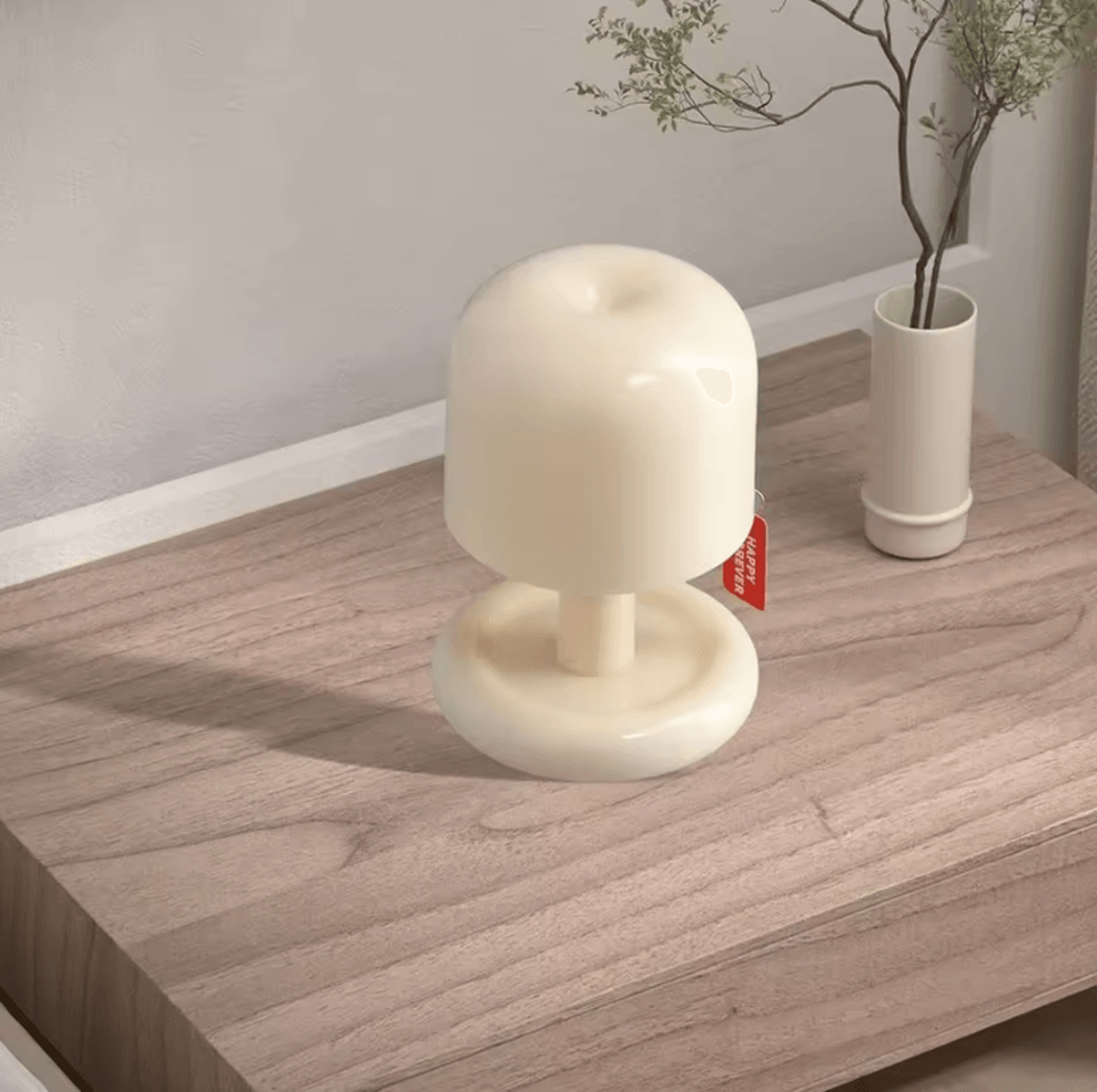 nordic mushroom led table lamp modern mini night light for bedroom & home decor