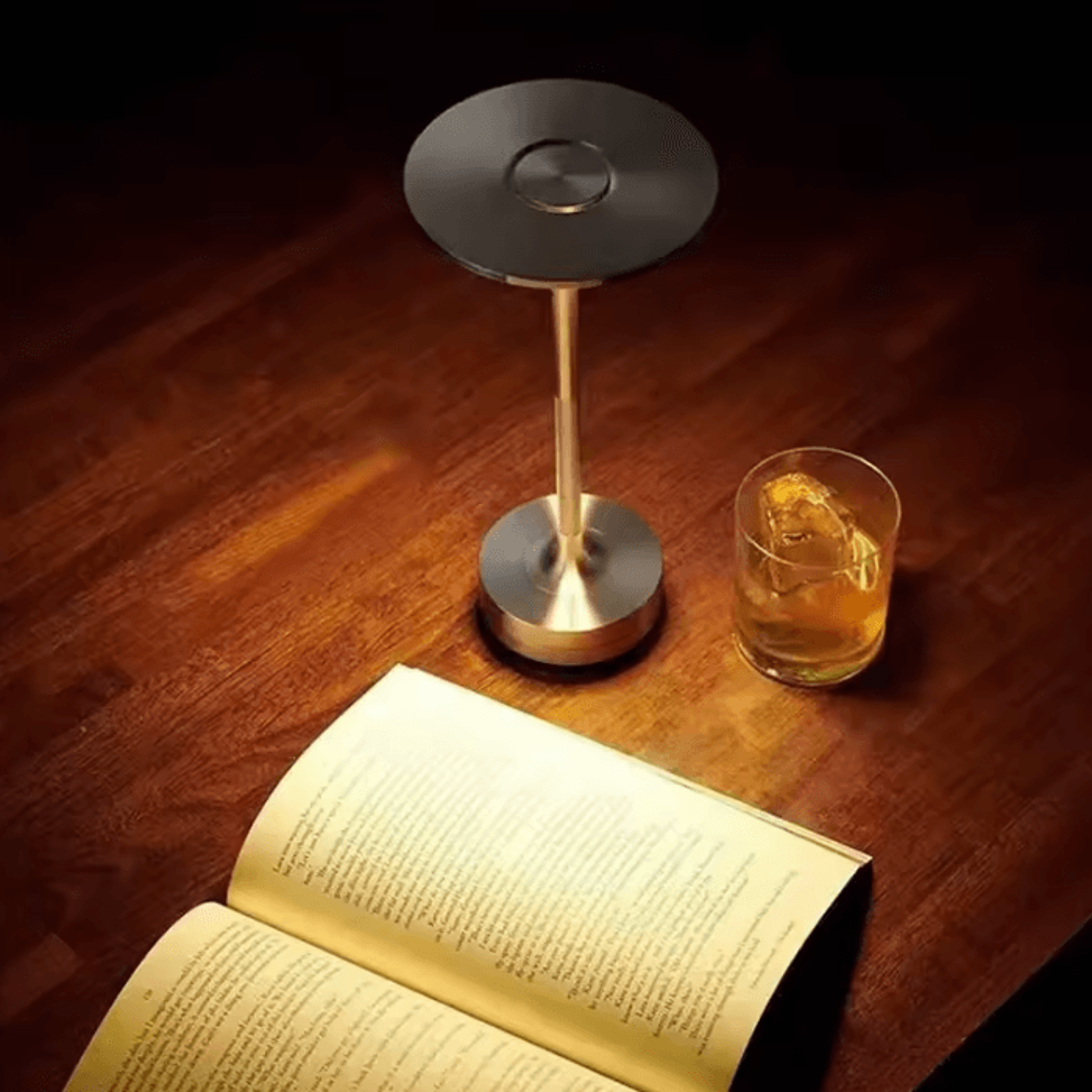 rechargeable cordless led desk lamp touch dimmable retro table light