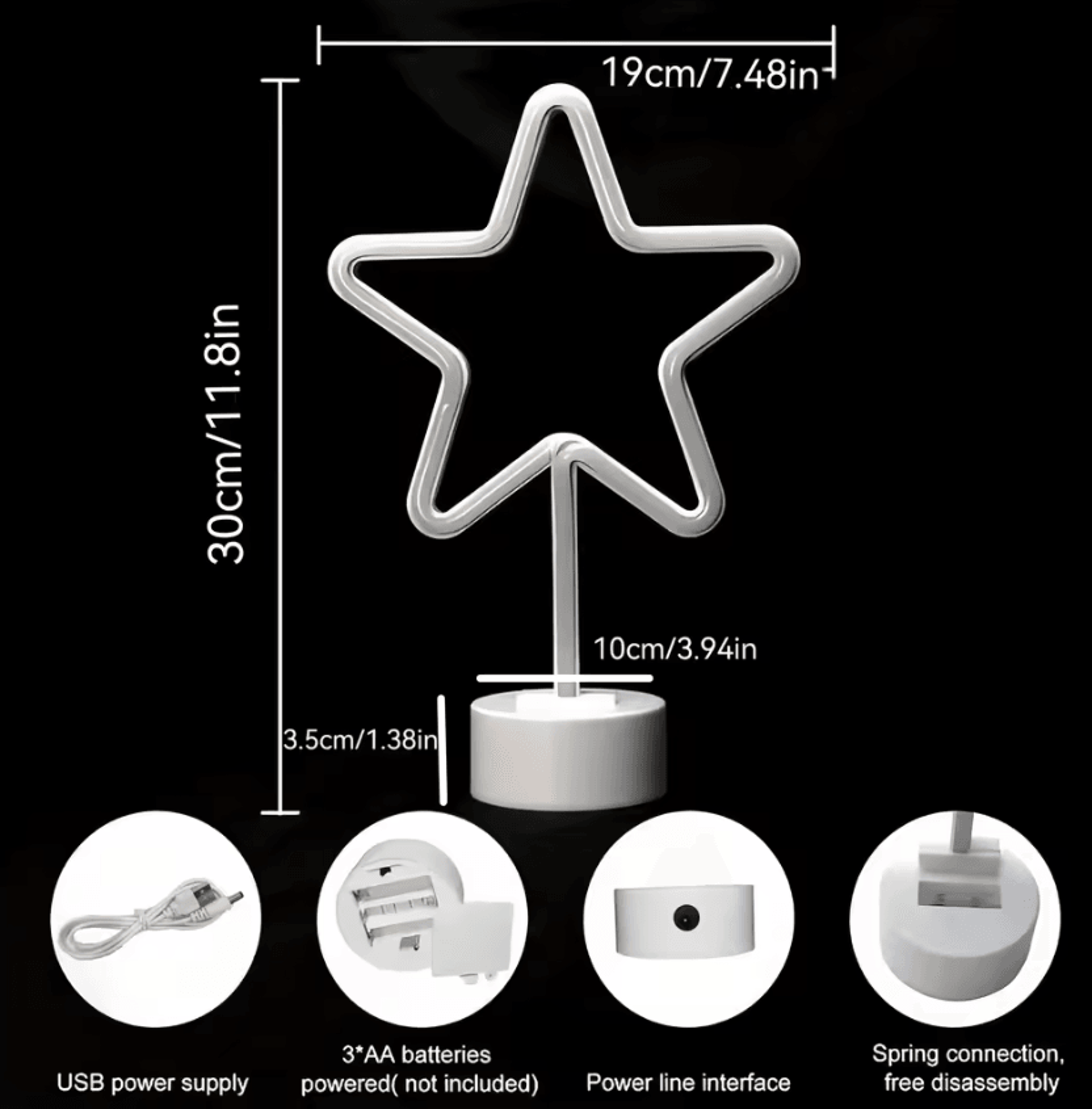 led star neon sign decorative wall light for home, party & holiday decor