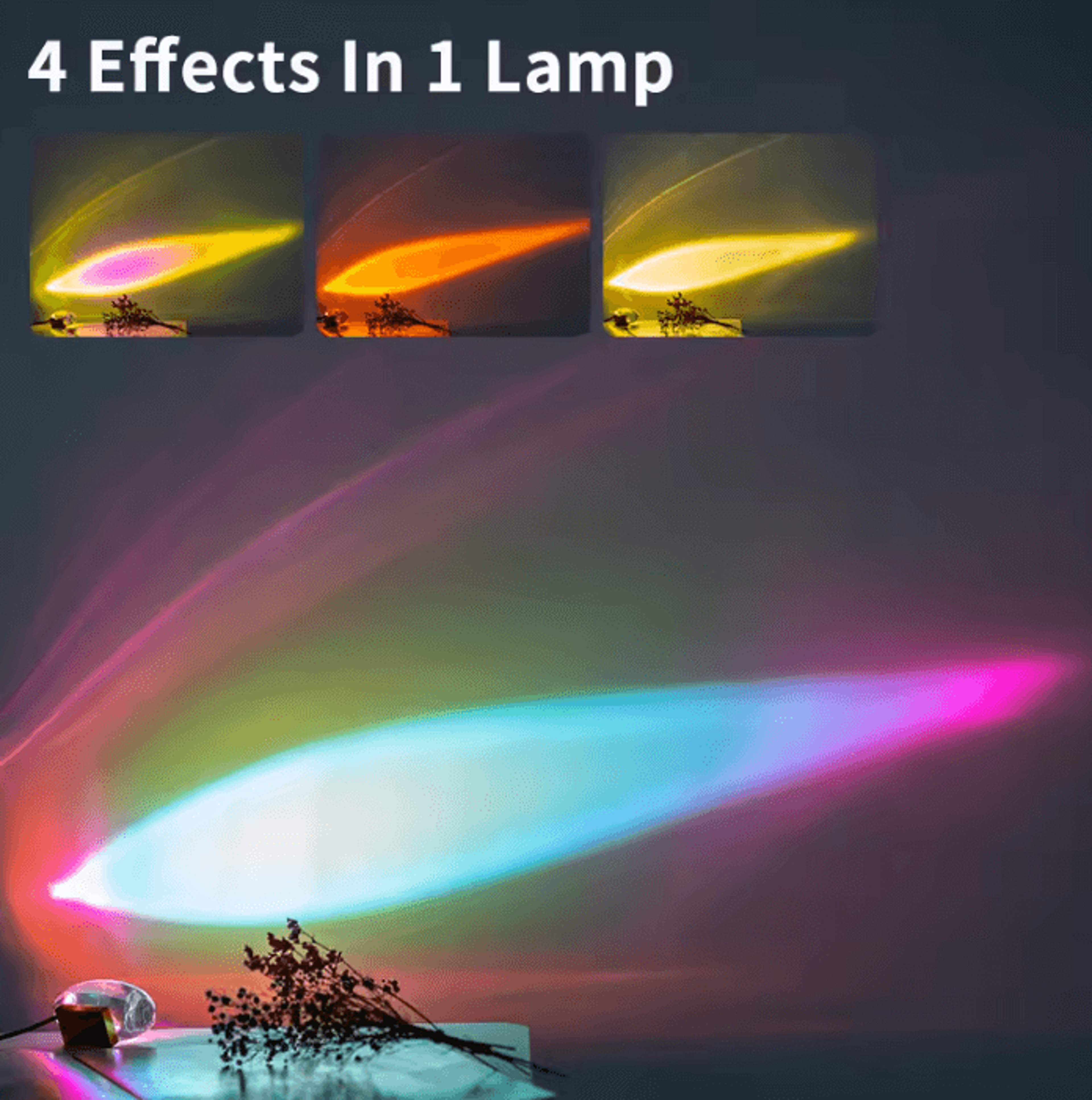 crystal egg led table lamp 4 color decorative bedside night light