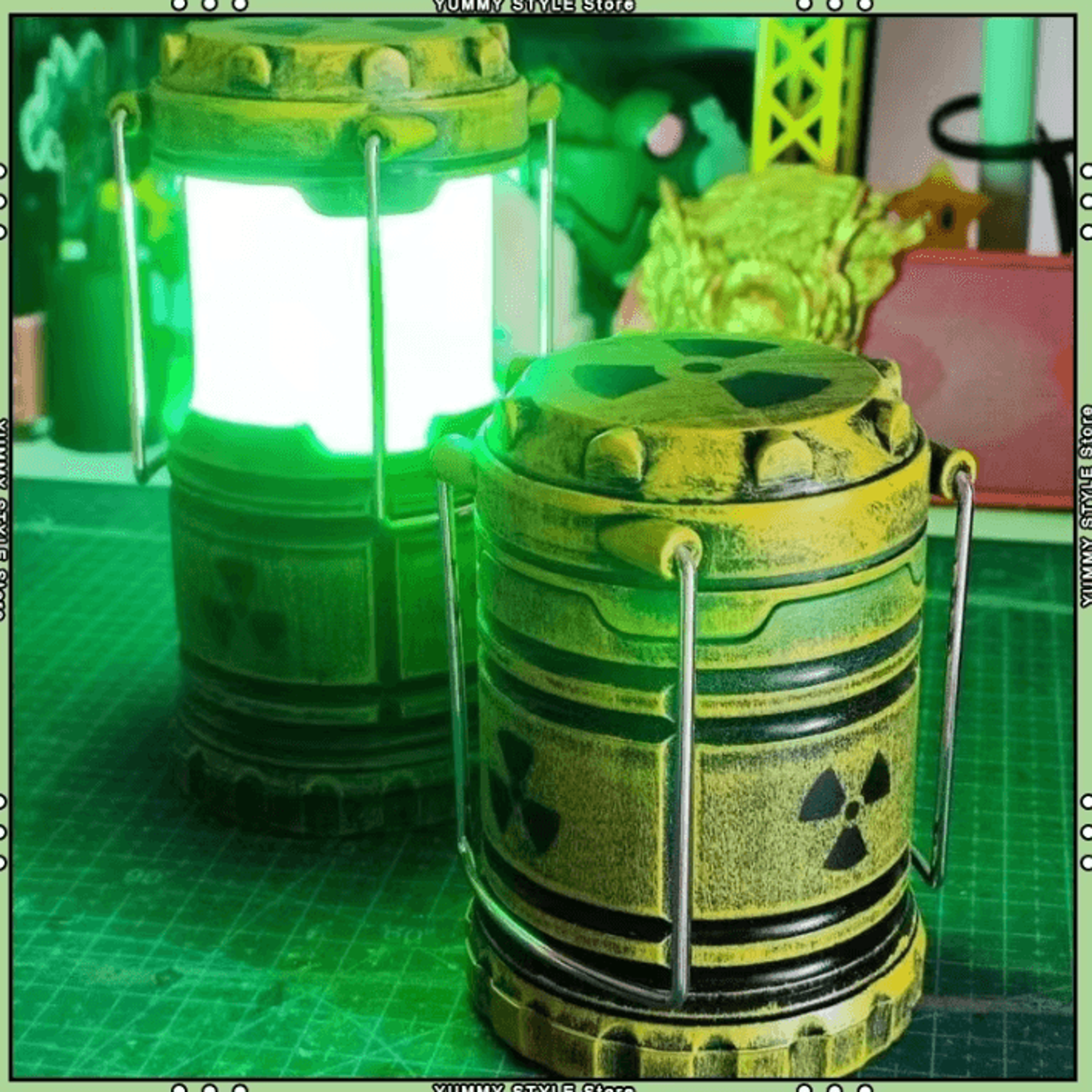 mini nuclear reactor lantern – nuclear reactor lantern led night light for camping & home decor