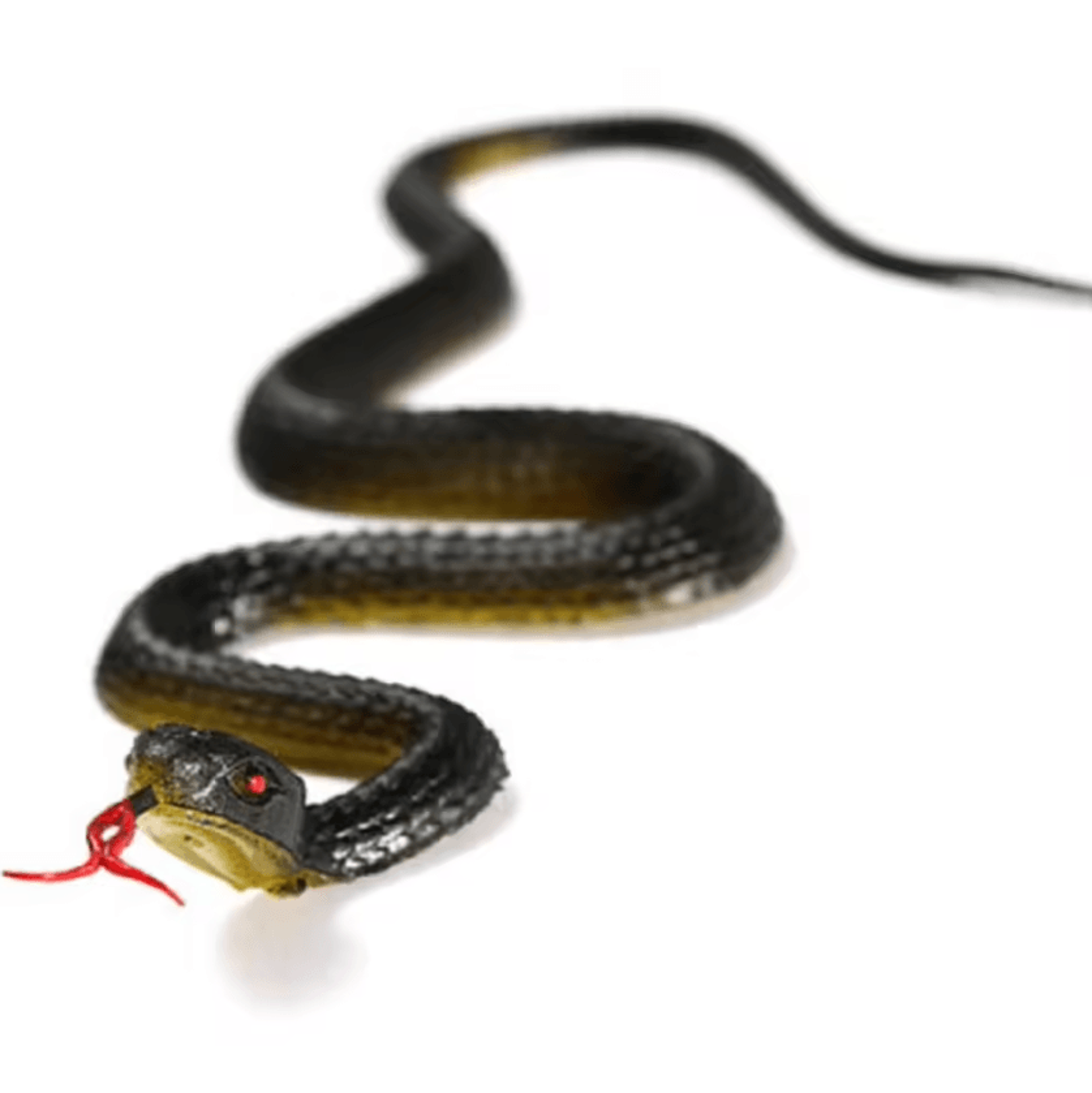 45cm realistic rubber snake toy – fake snake toy for halloween, pranks & garden decor