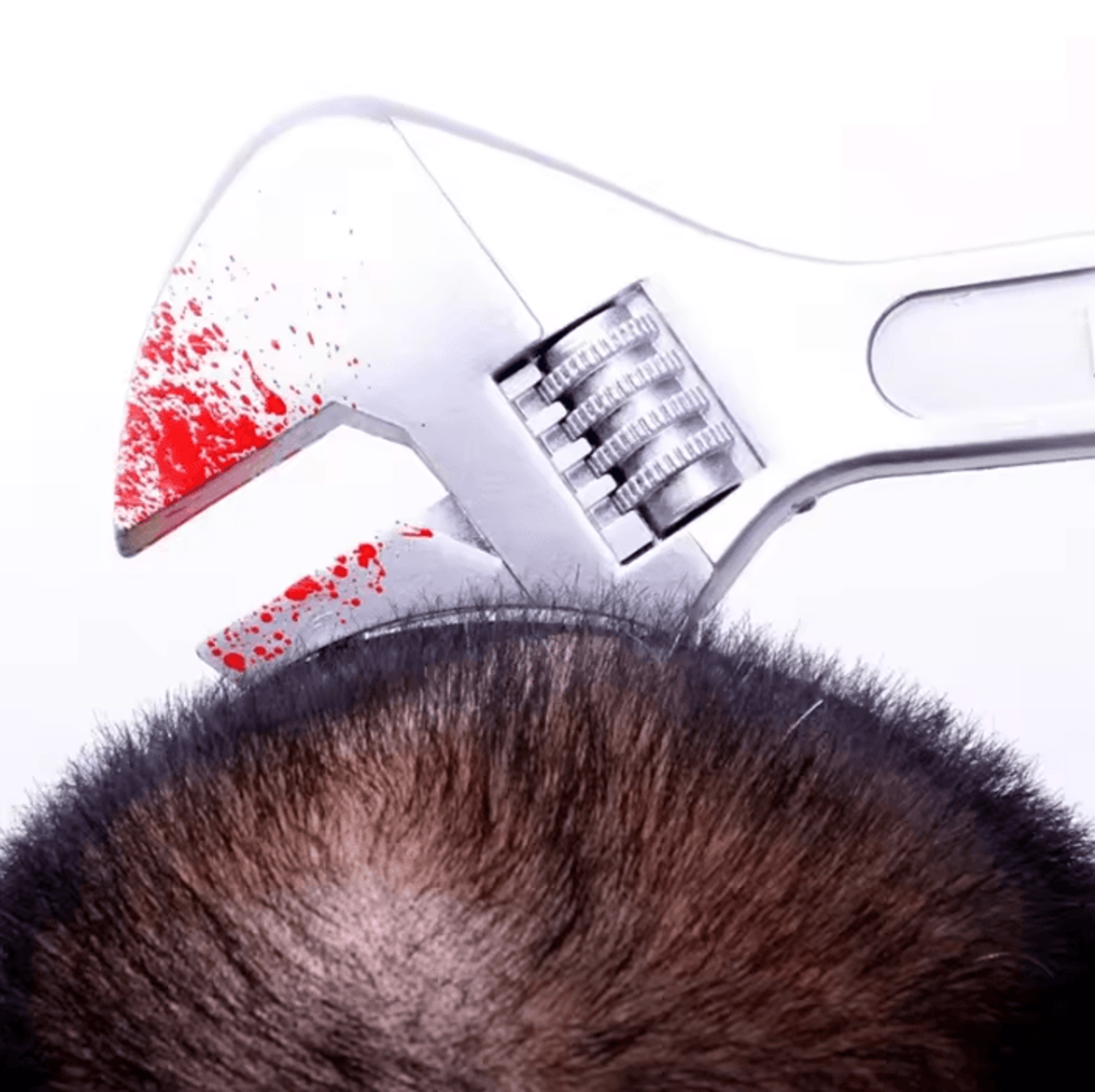 fake bloody weapon headband – halloween headband horror costume accessory for parties & cosplay