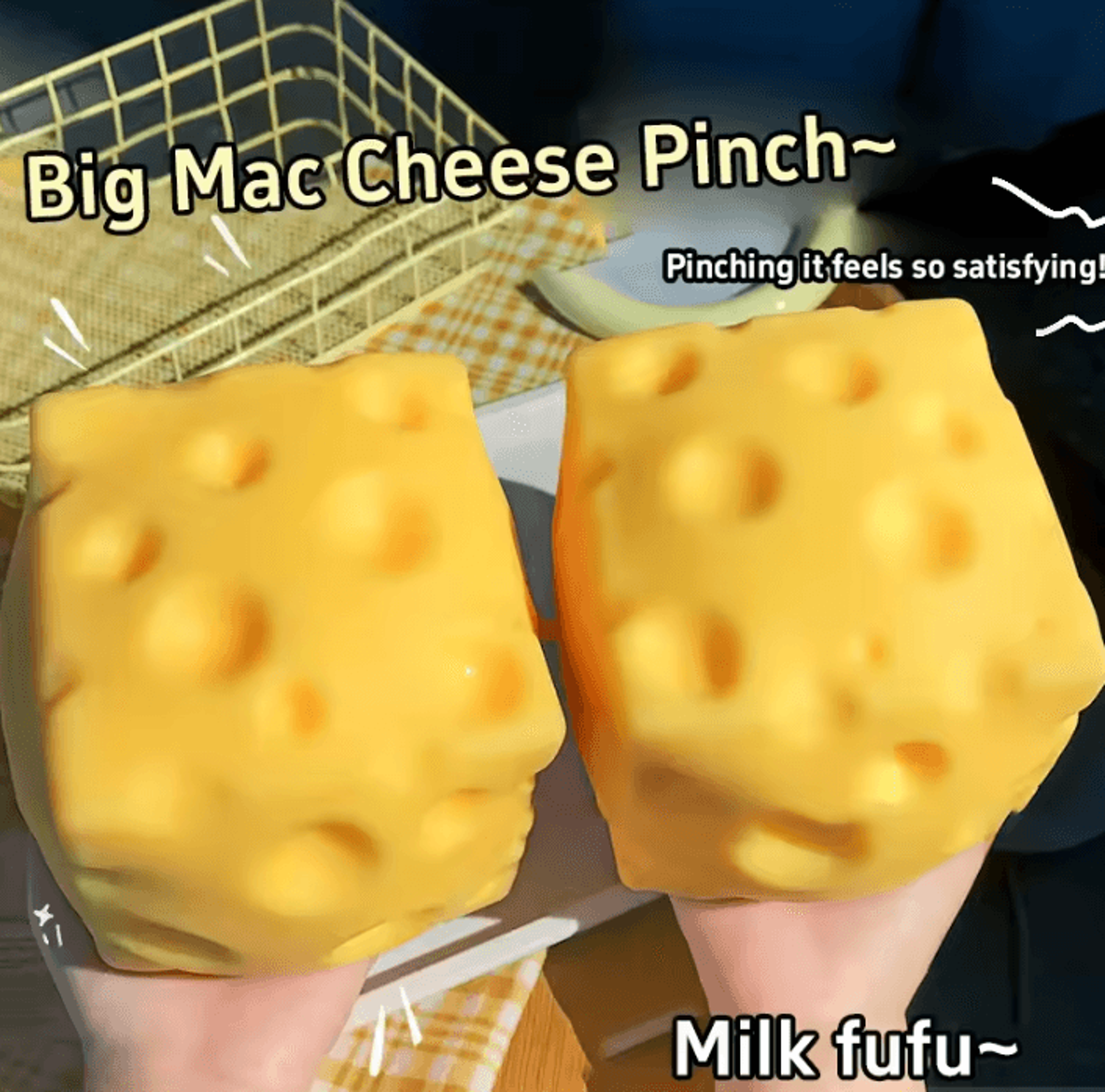 extra large cheese squishy stress ball – cheese squishy toy slow rebound fidget toy for stress relief