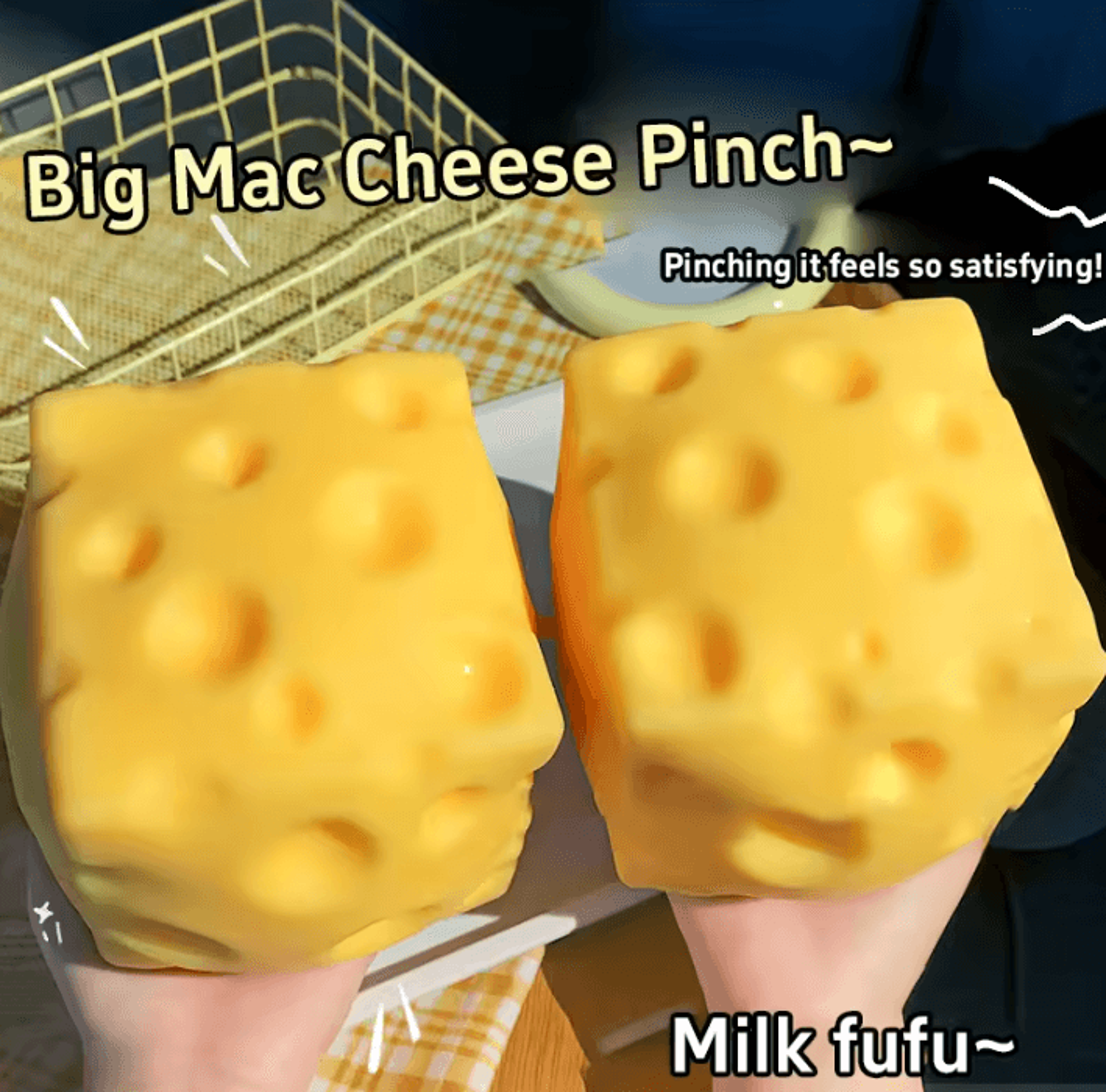 extra large cheese squishy stress ball – cheese squishy toy slow rebound fidget stress toy for adults & kids
