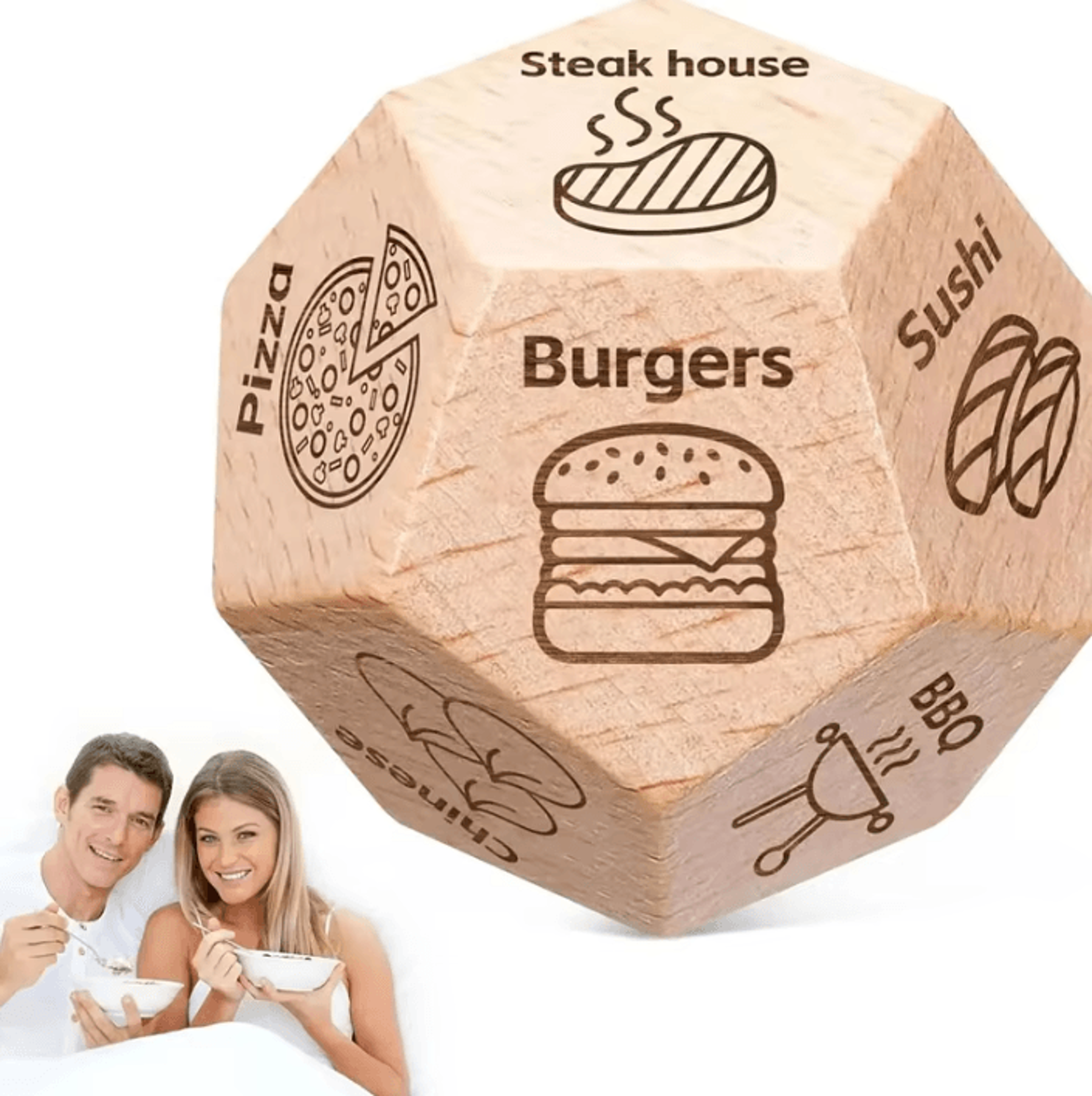 couples date night decision dice – date night dice fun couples gift for him & her