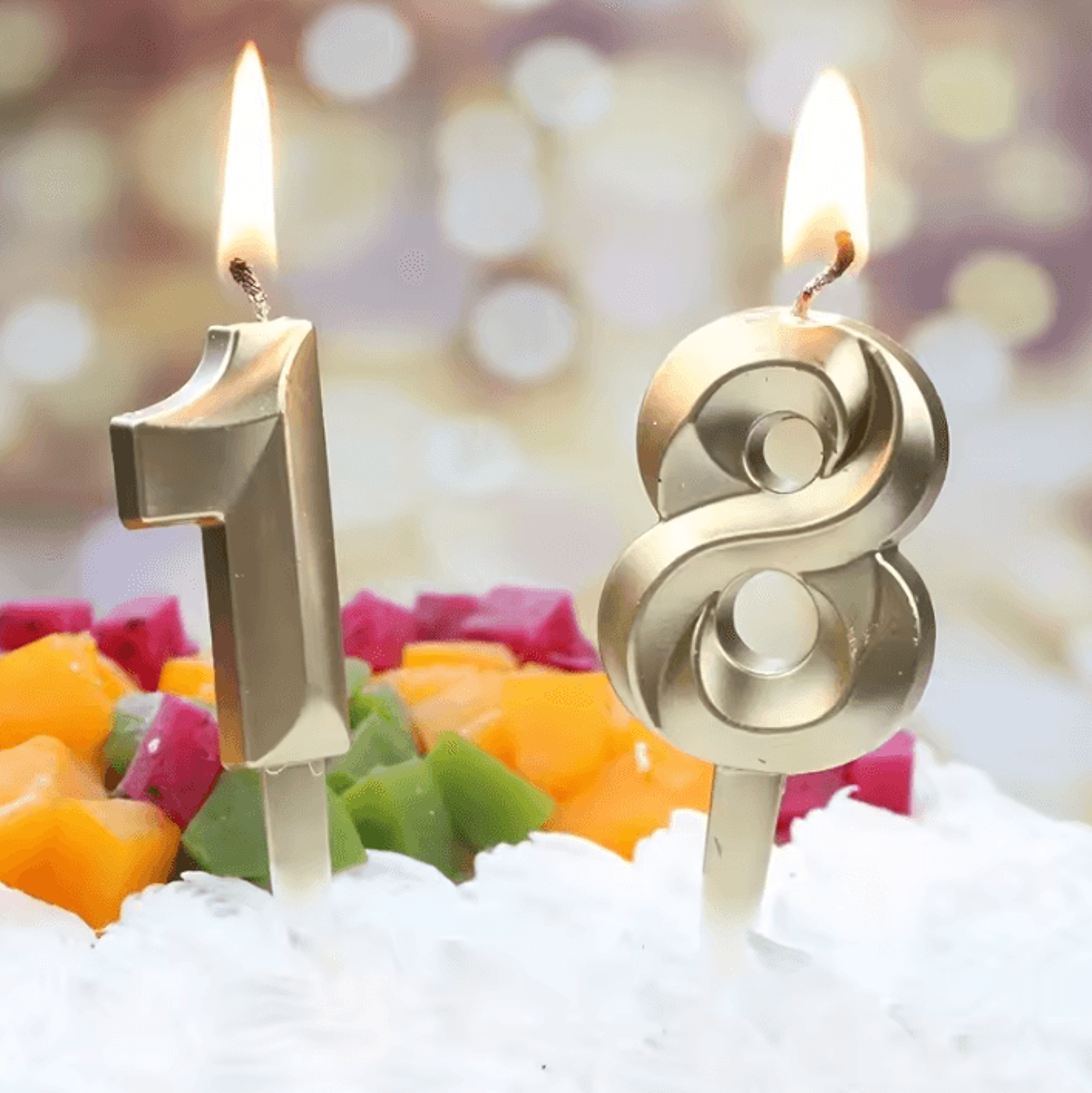 3d gold diamond number birthday candle – gold number birthday candle diamond cake topper candle for birthdays & annivers