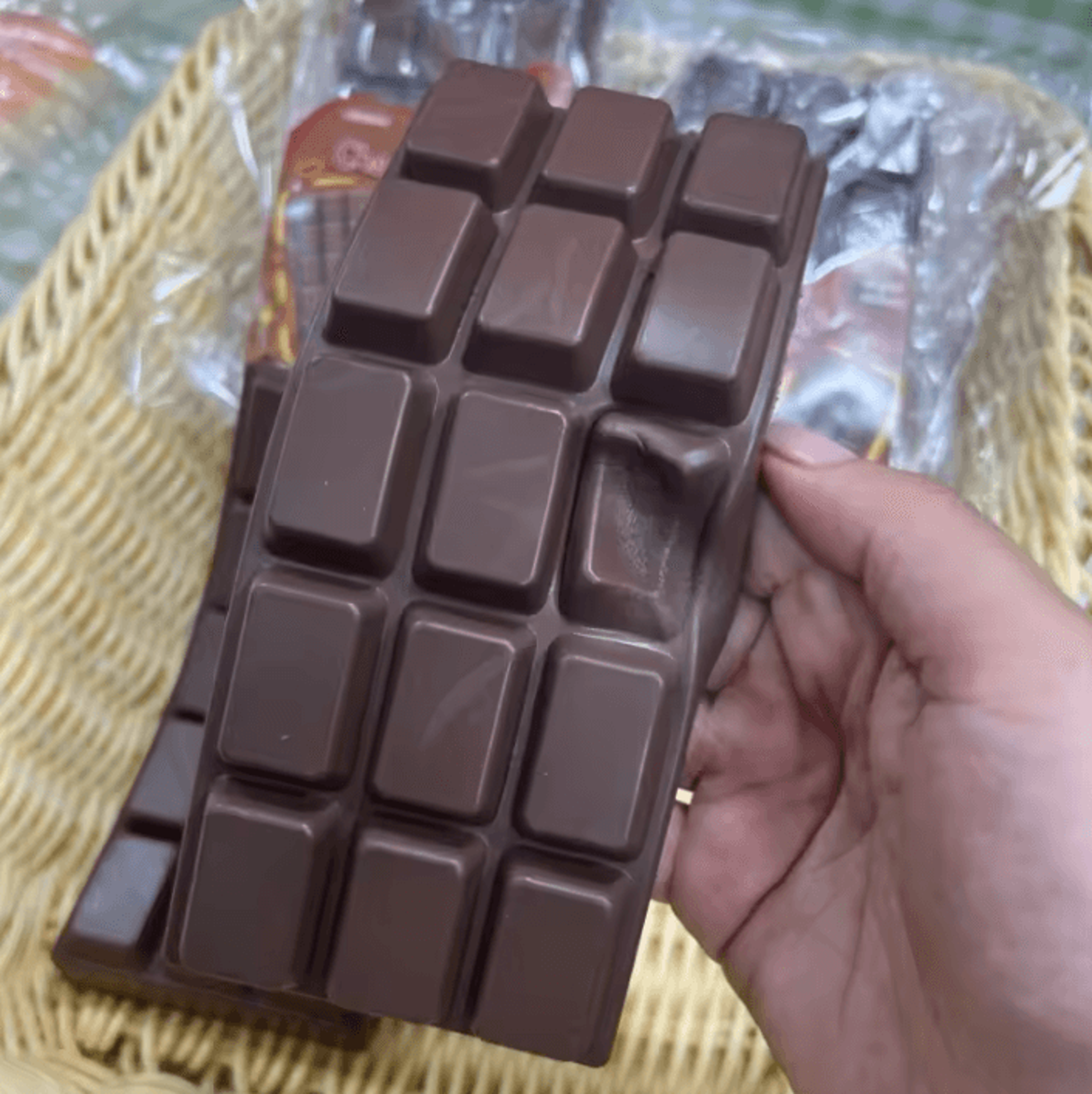 slow rebound chocolate squishy stress toy – chocolate squishy toy stress relief squeeze toy for kids & adults