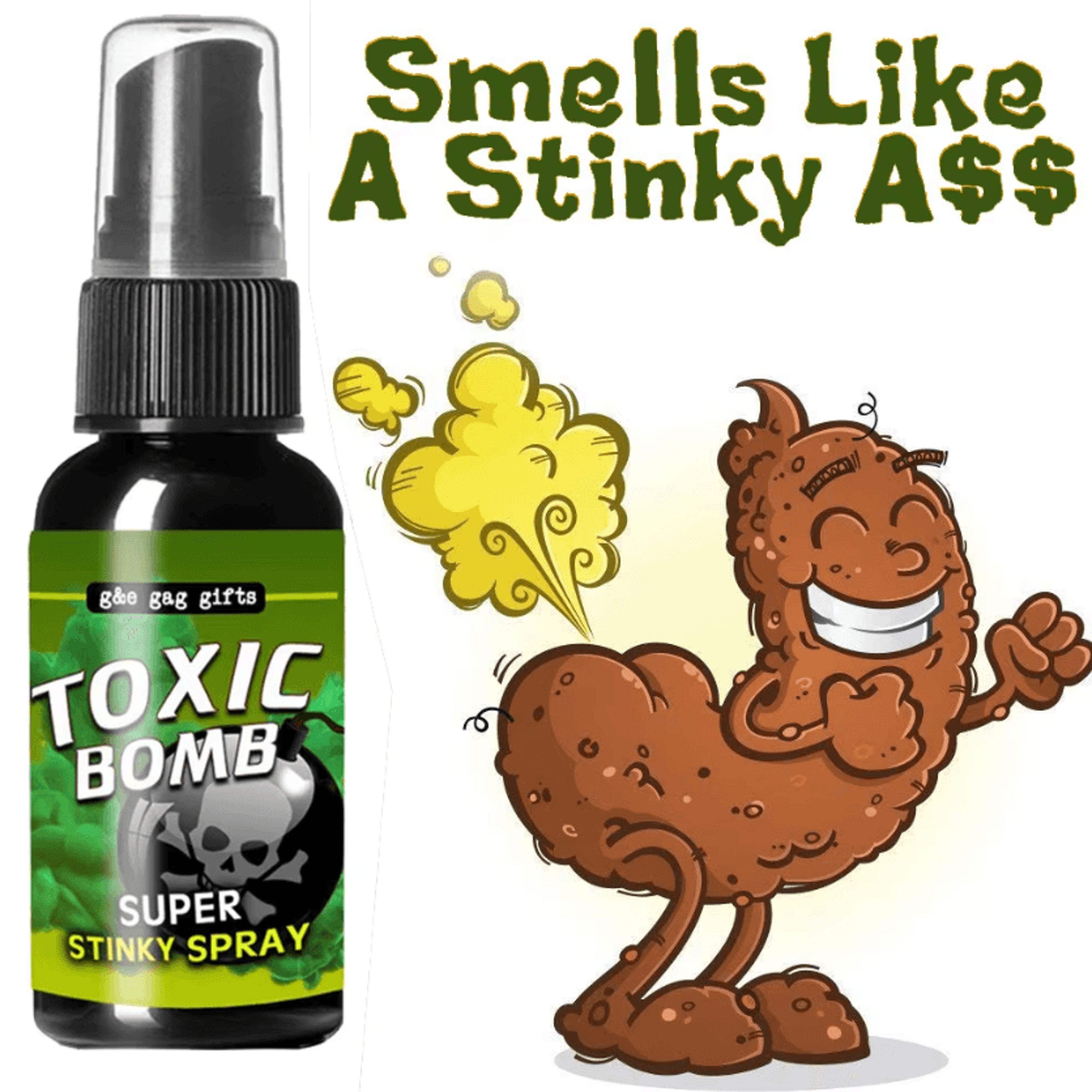 30ml liquid fart prank spray – fart spray prank stink bomb spray for parties & gag gifts