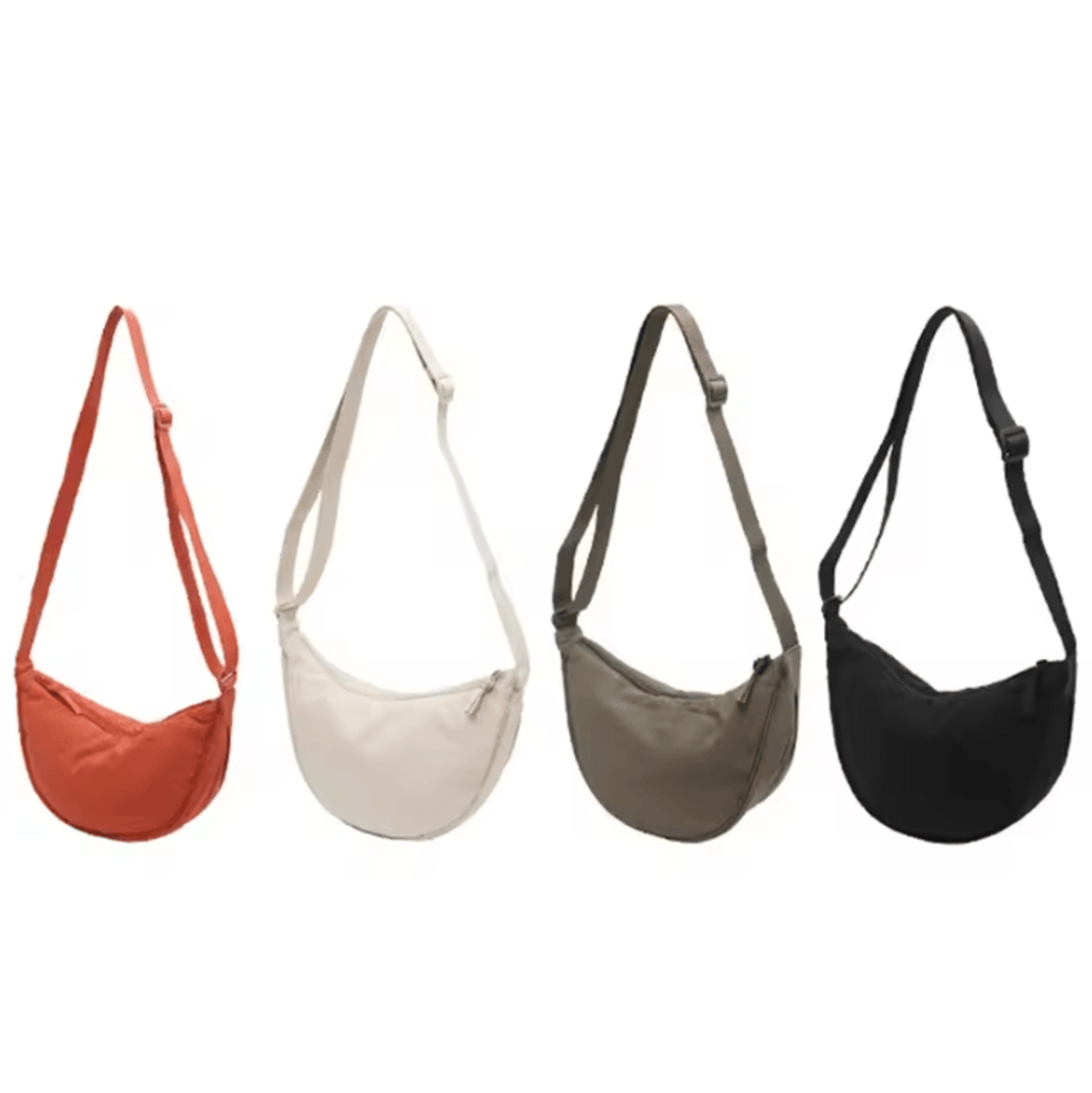 large capacity nylon dumpling bag - casual shoulder bag for travel