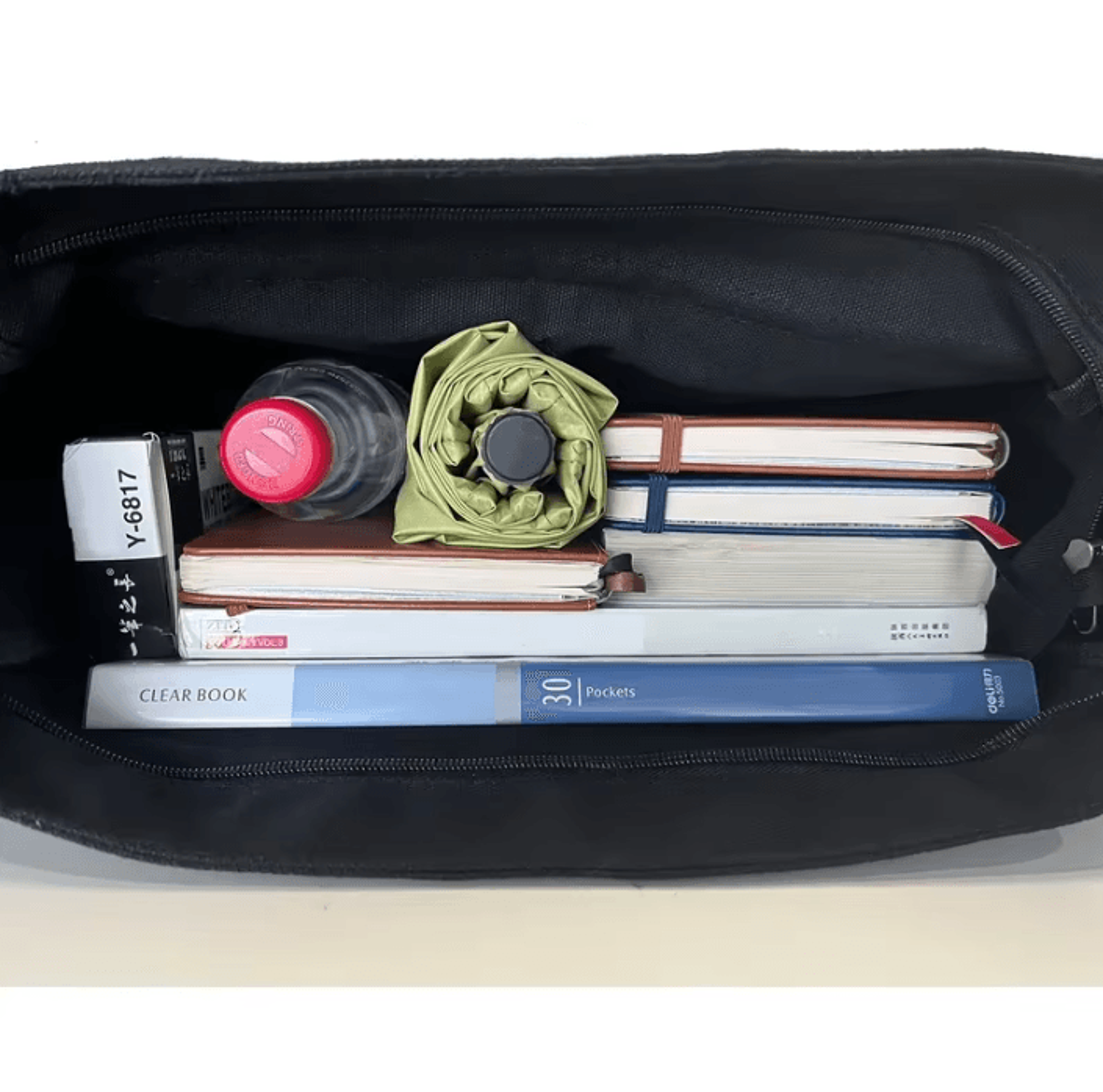 women's large capacity canvas messenger bag - casual shoulder crossbody bag