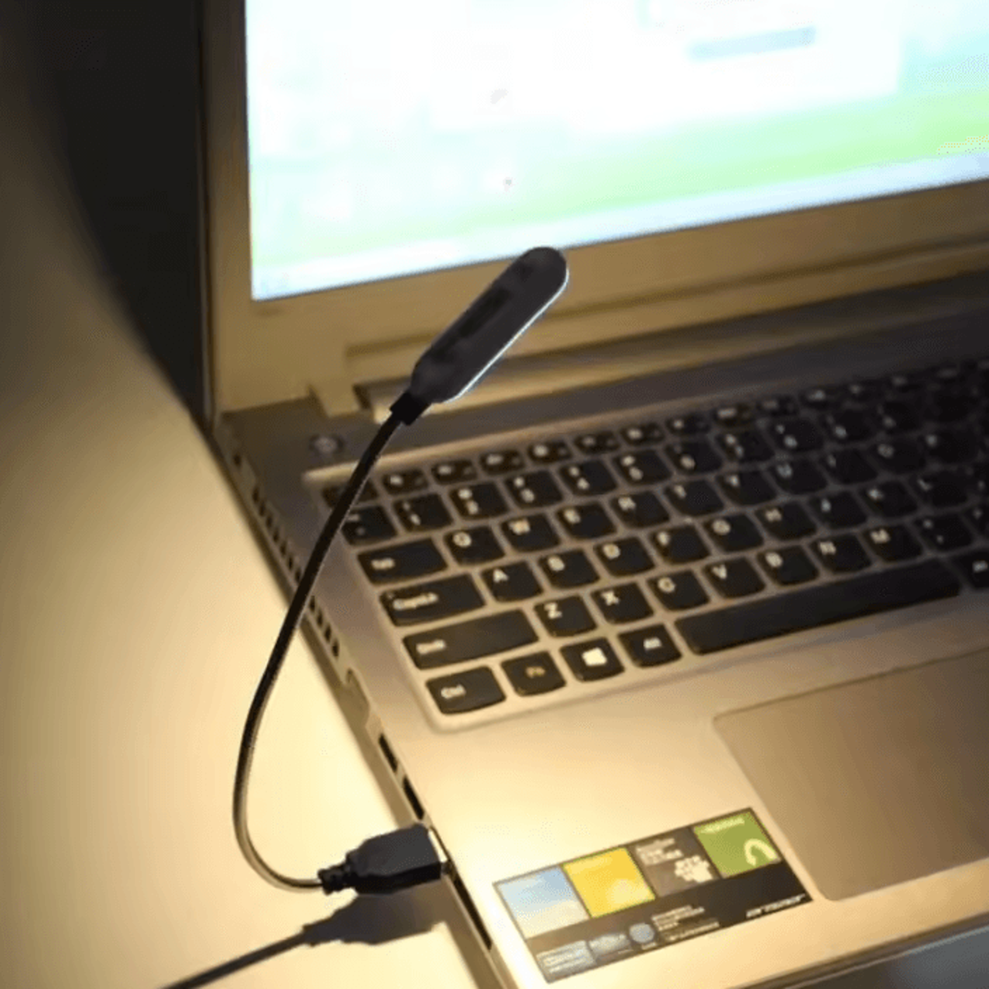 portable usb led book light - mini laptop keyboard reading lamp