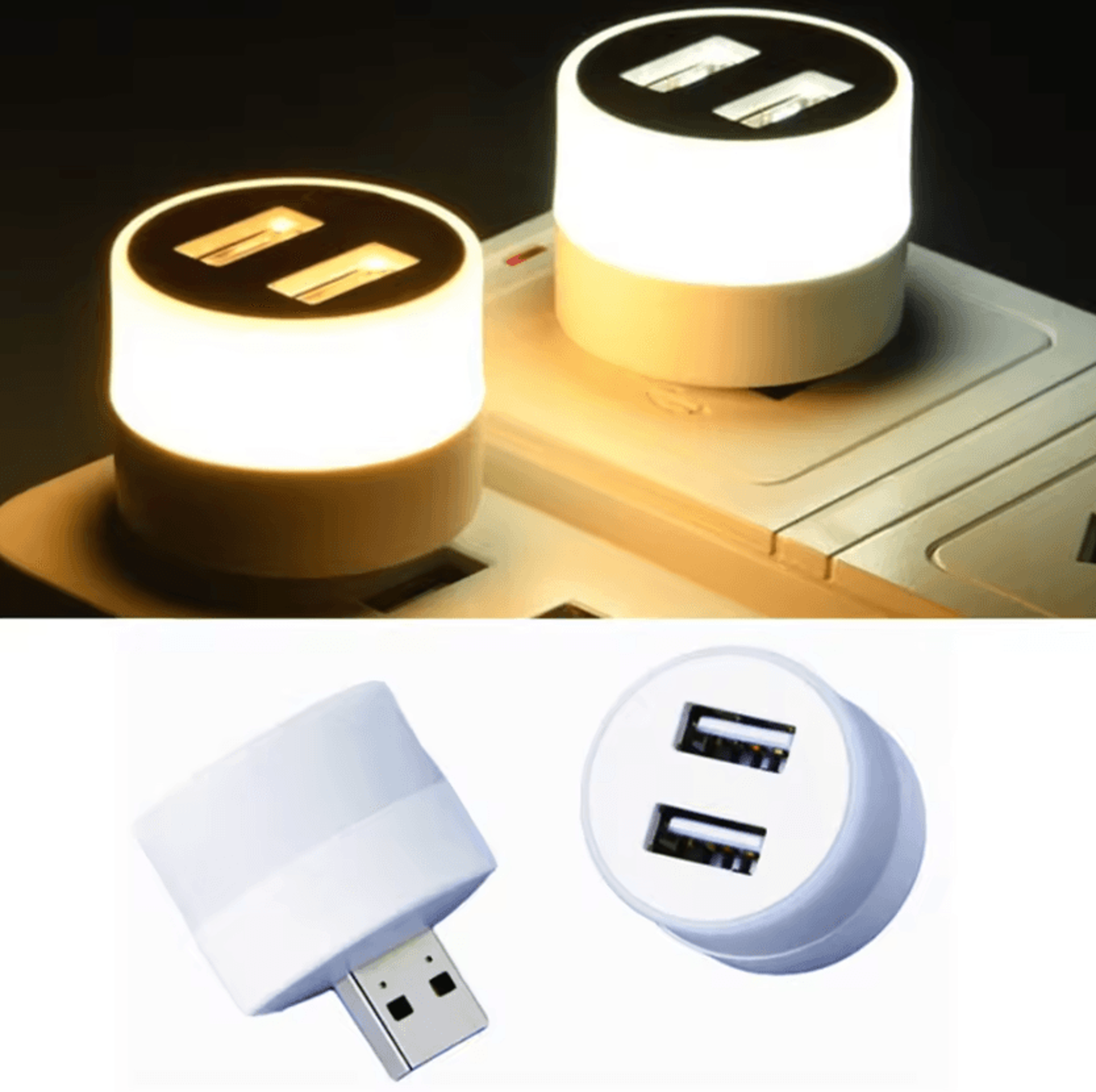 mini usb led night light - portable plug in reading lamp