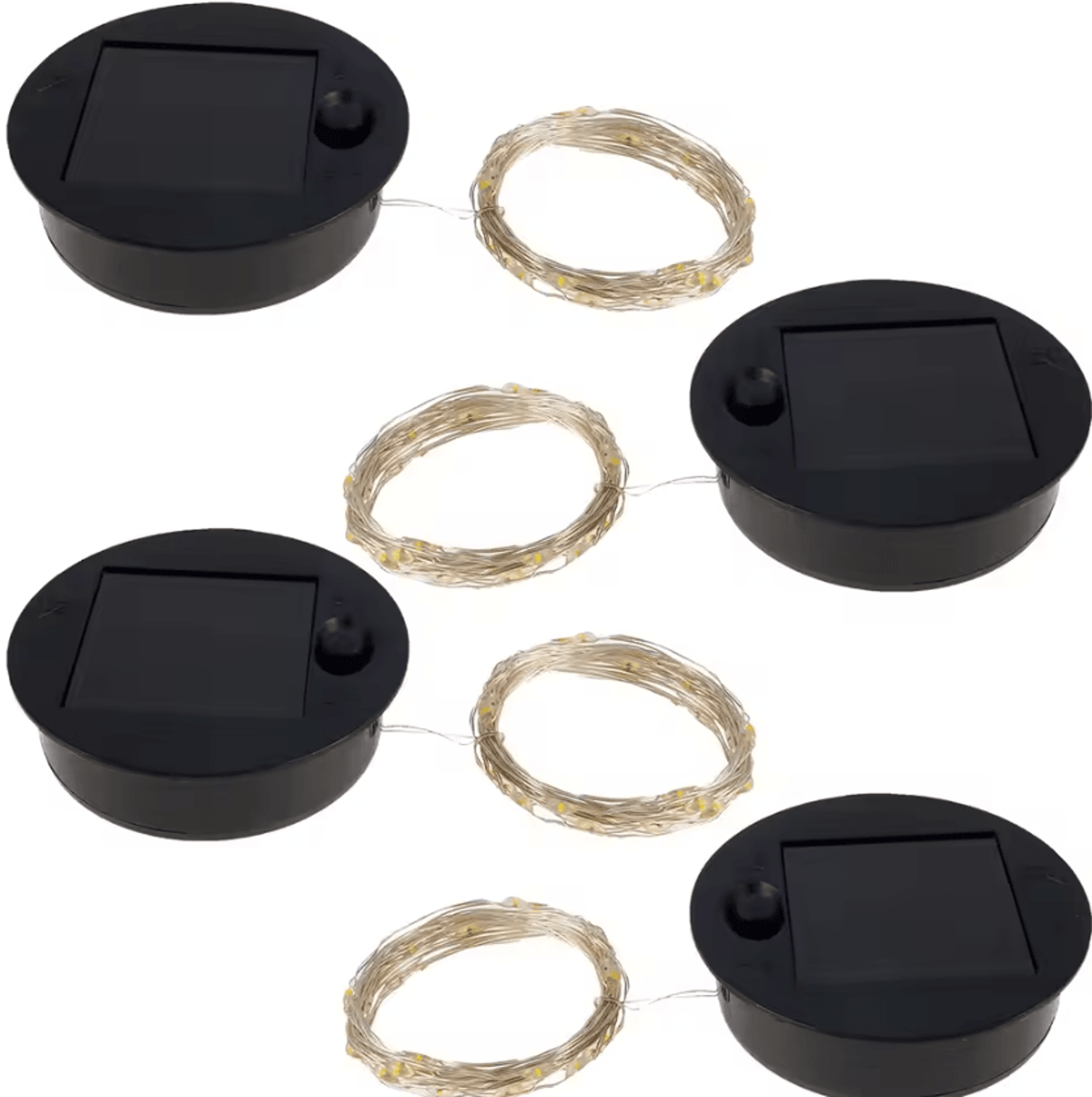 30 led solar lantern replacement lid - waterproof solar panel light top