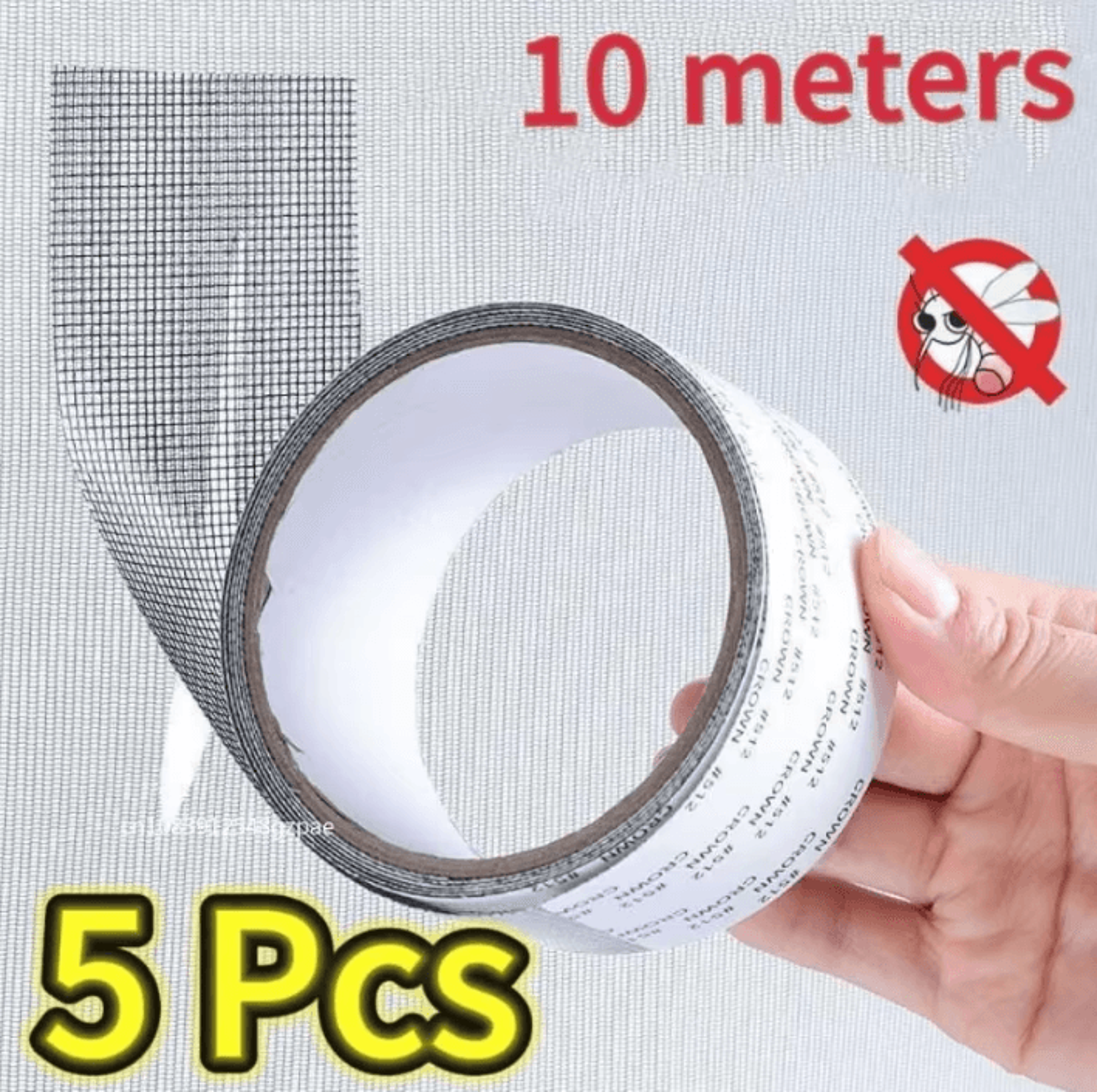 waterproof window screen repair tape self-adhesive mesh patch