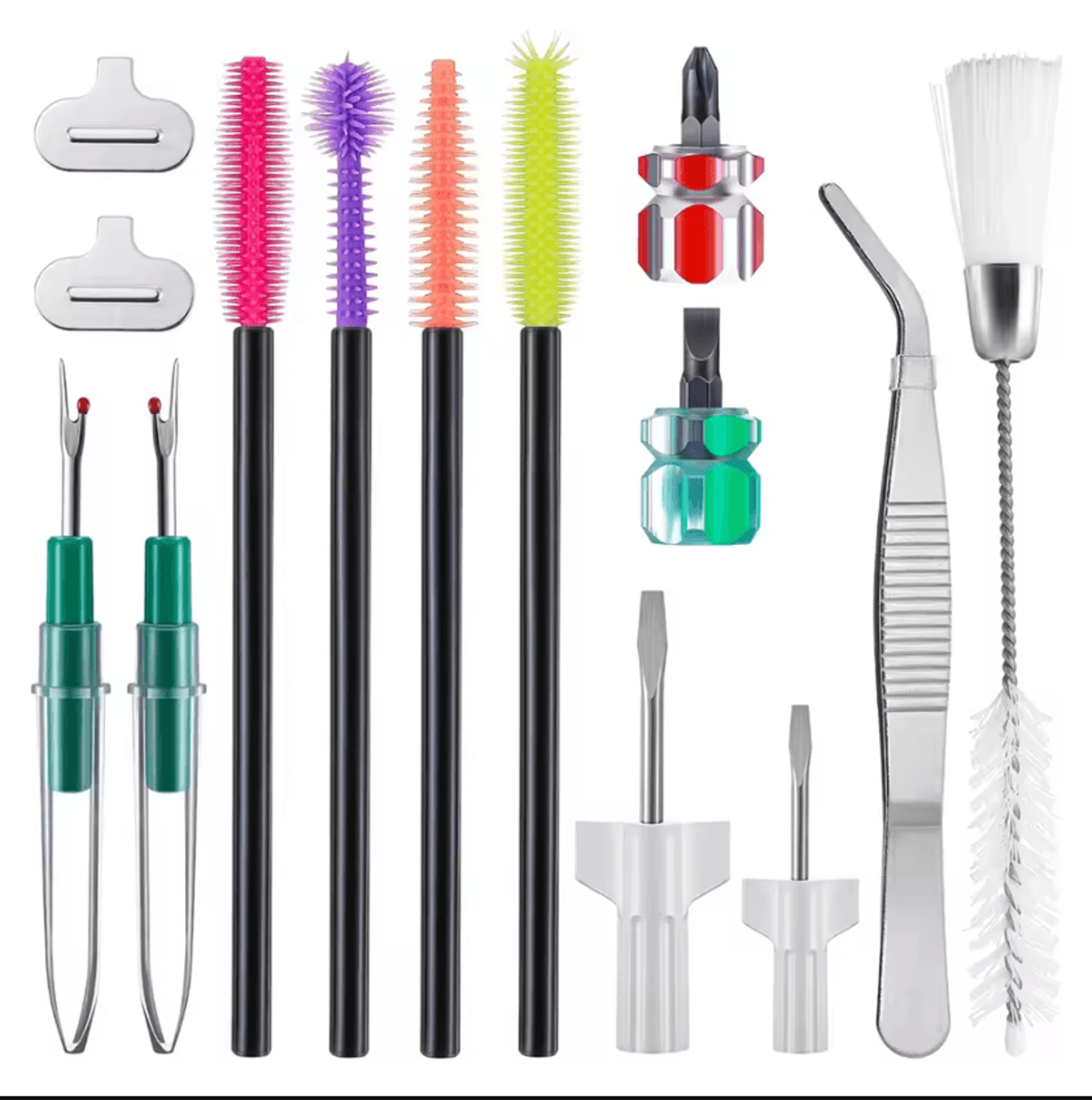 14-piece sewing machine cleaning and maintenance tool kit