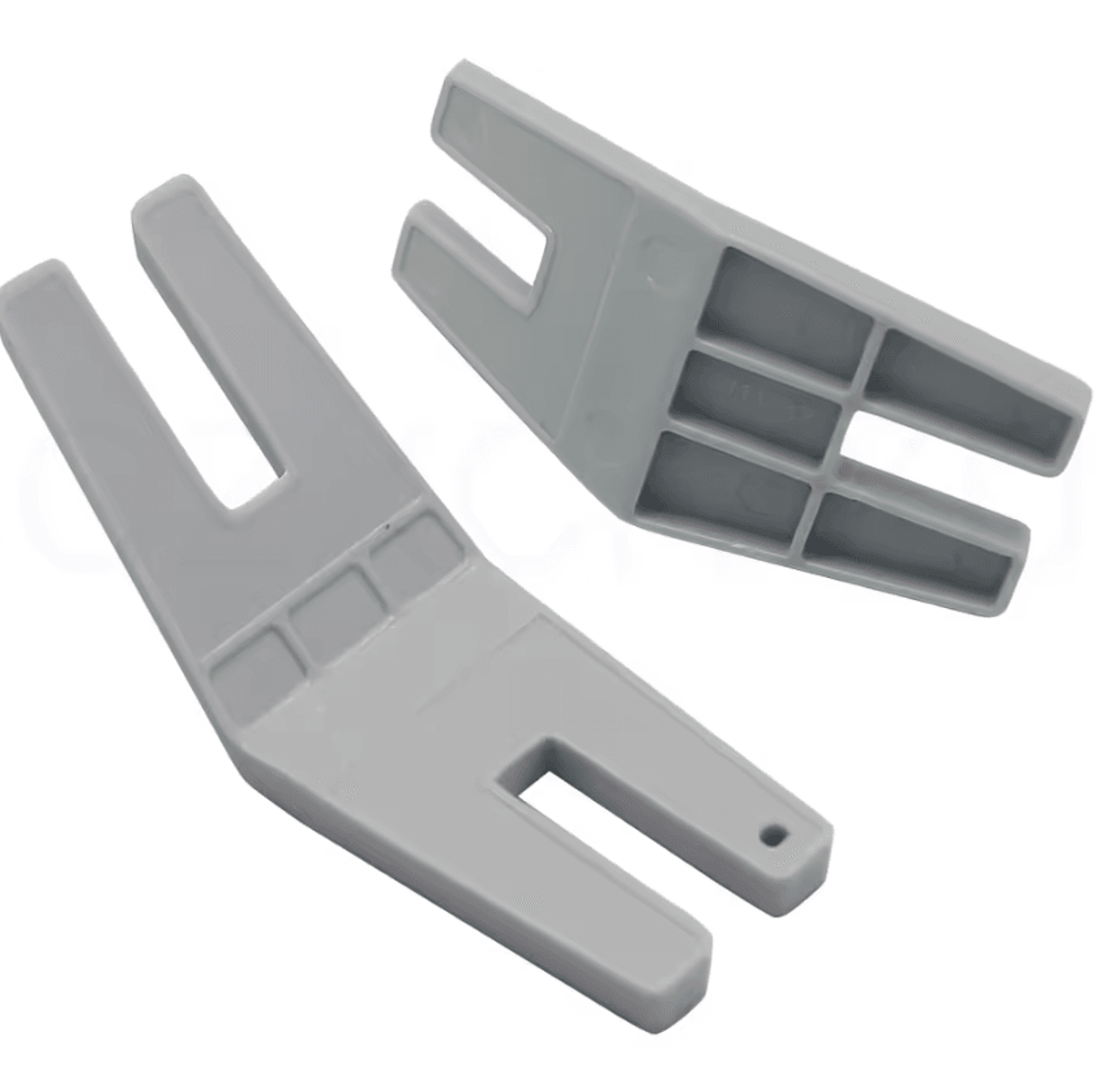 2-piece sewing hump jumper presser foot tool for denim and thick seams