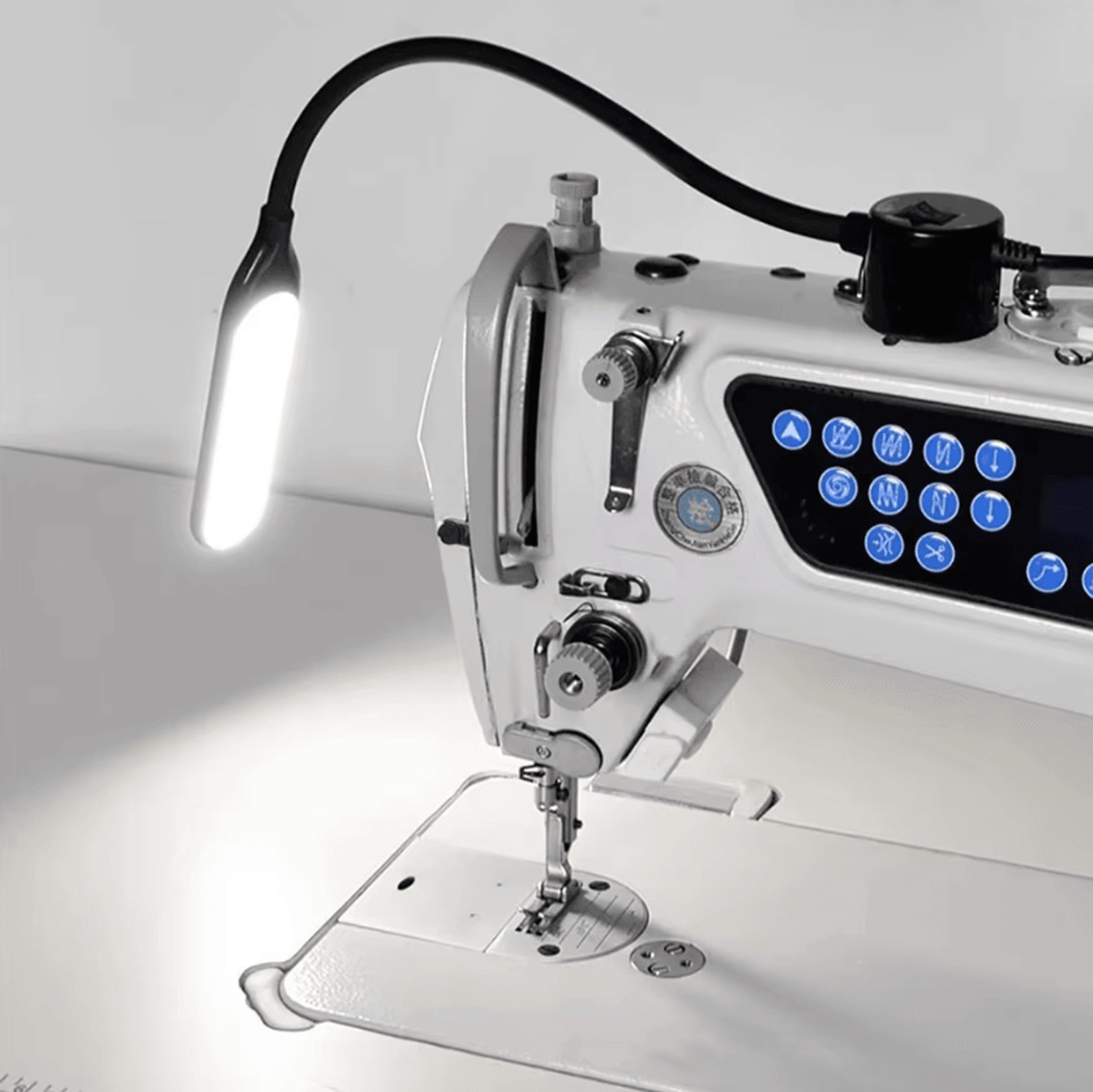 30 led magnetic sewing machine light with flexible gooseneck