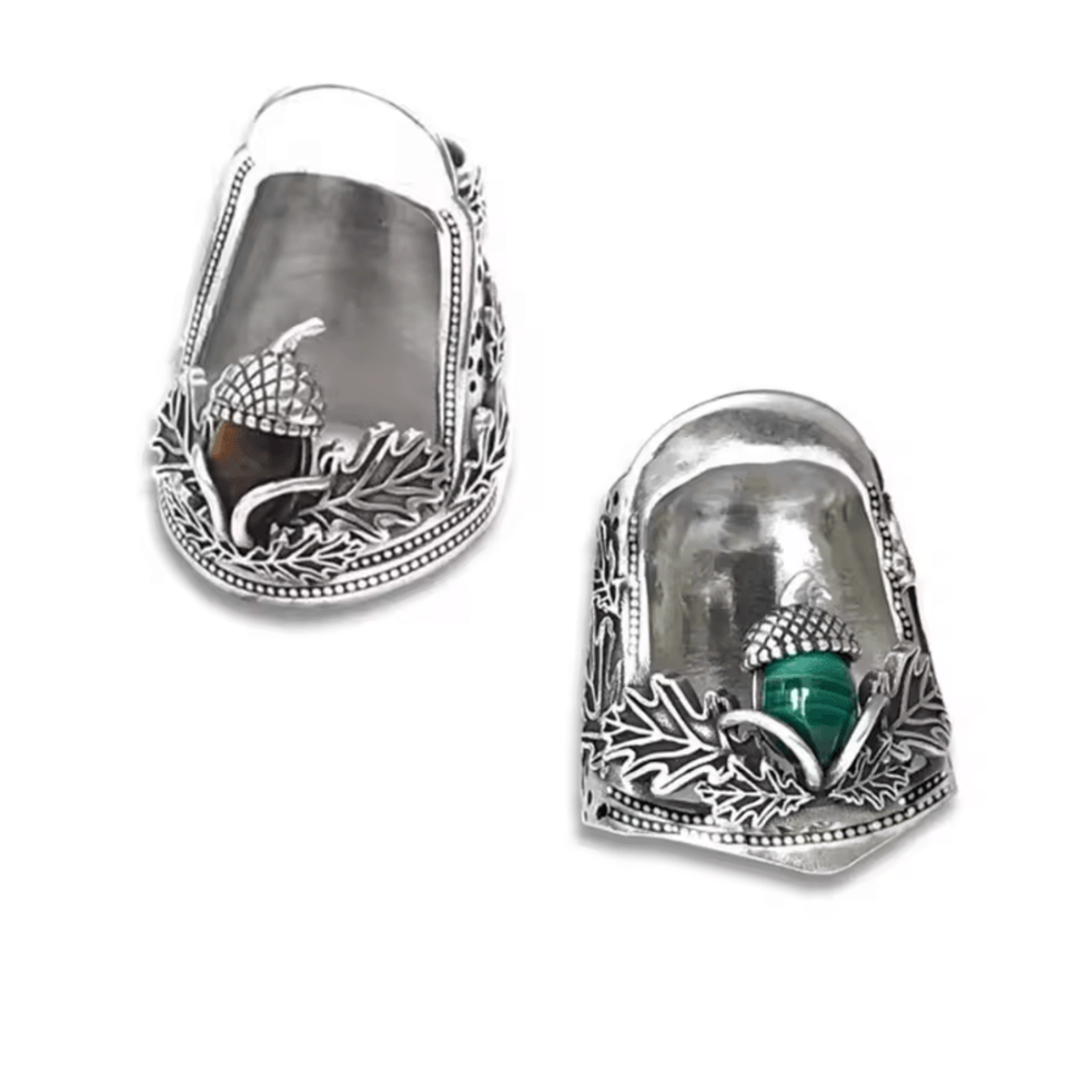 adjustable metal acorn thimble finger protector for hand sewing