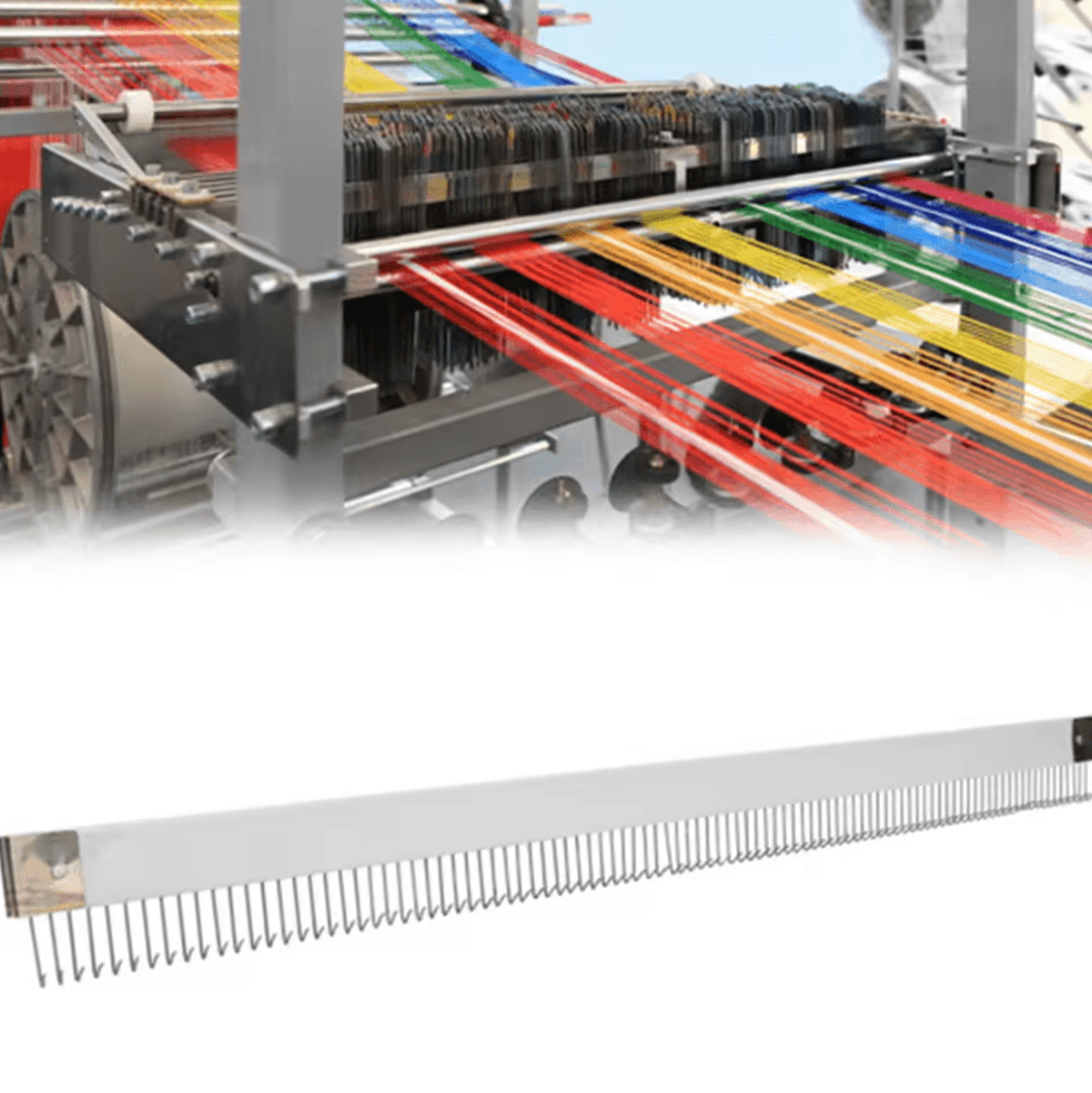 metal knitting machine cast-on comb - compatible with kh821 kh860 kh868 kh894 kh940 kh970