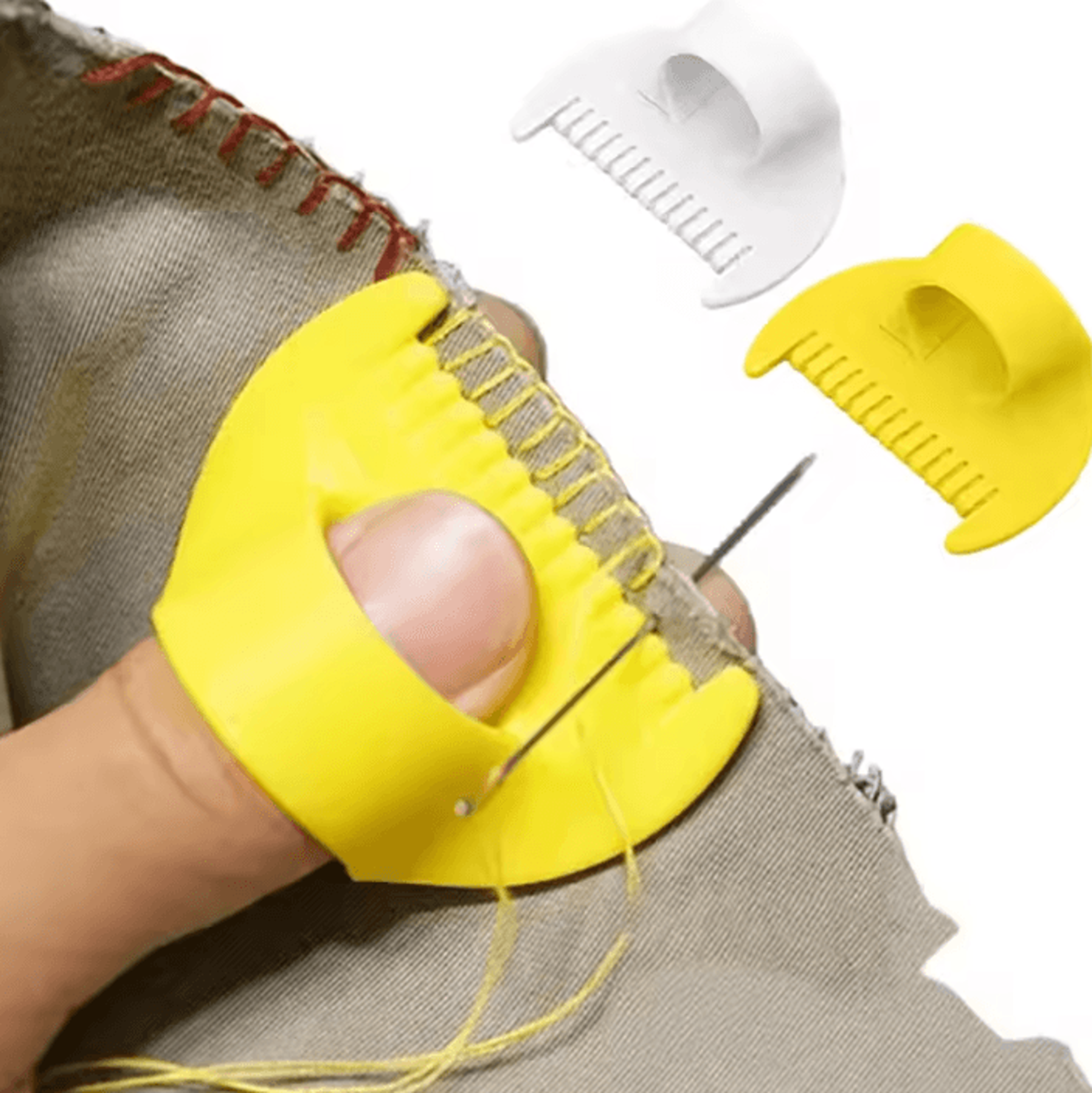 3mm/4mm hand sewing stitch guide for even edge lockstitching