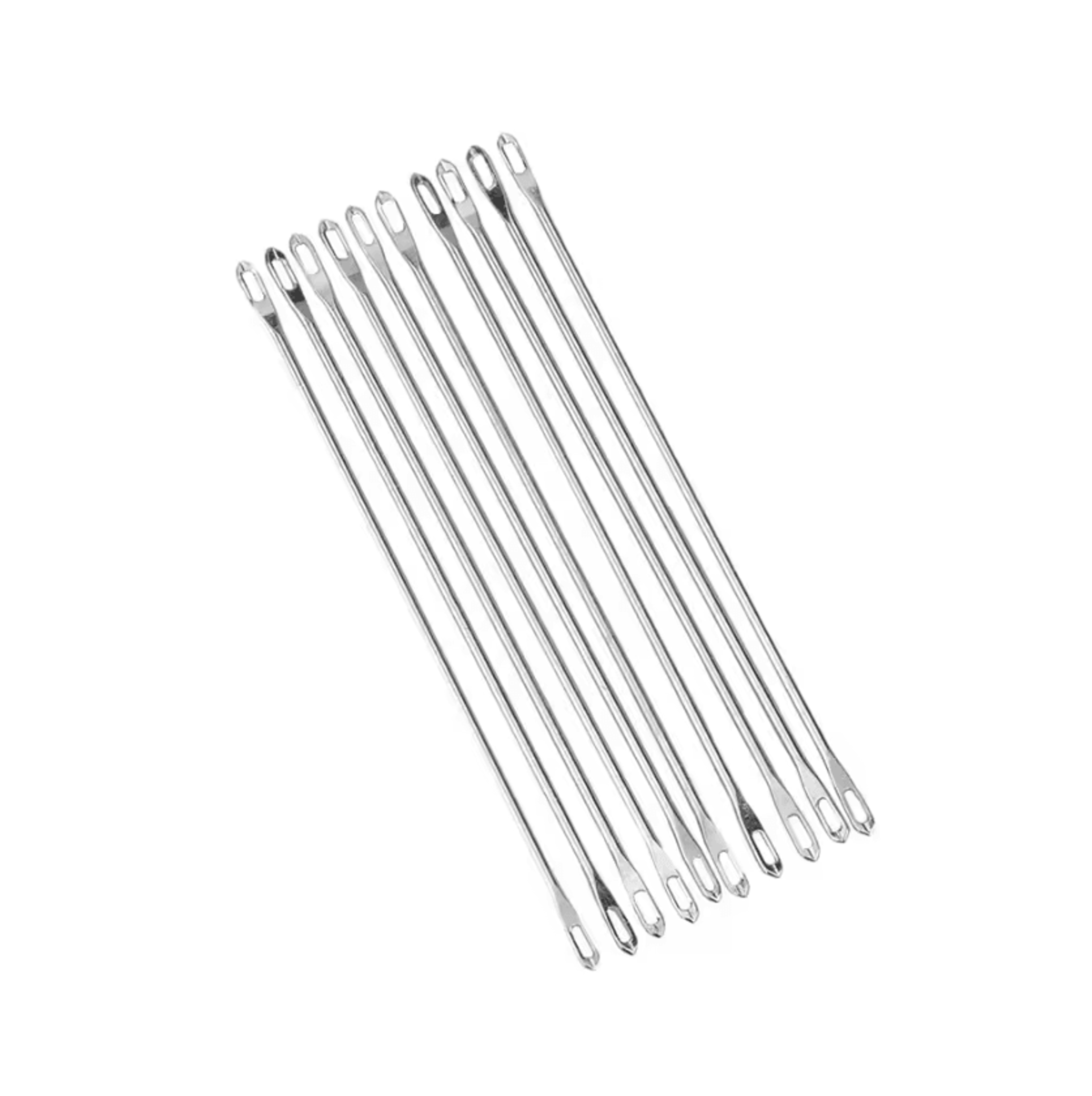 10-piece 9cm double eyed transfer needle set for knitting machines