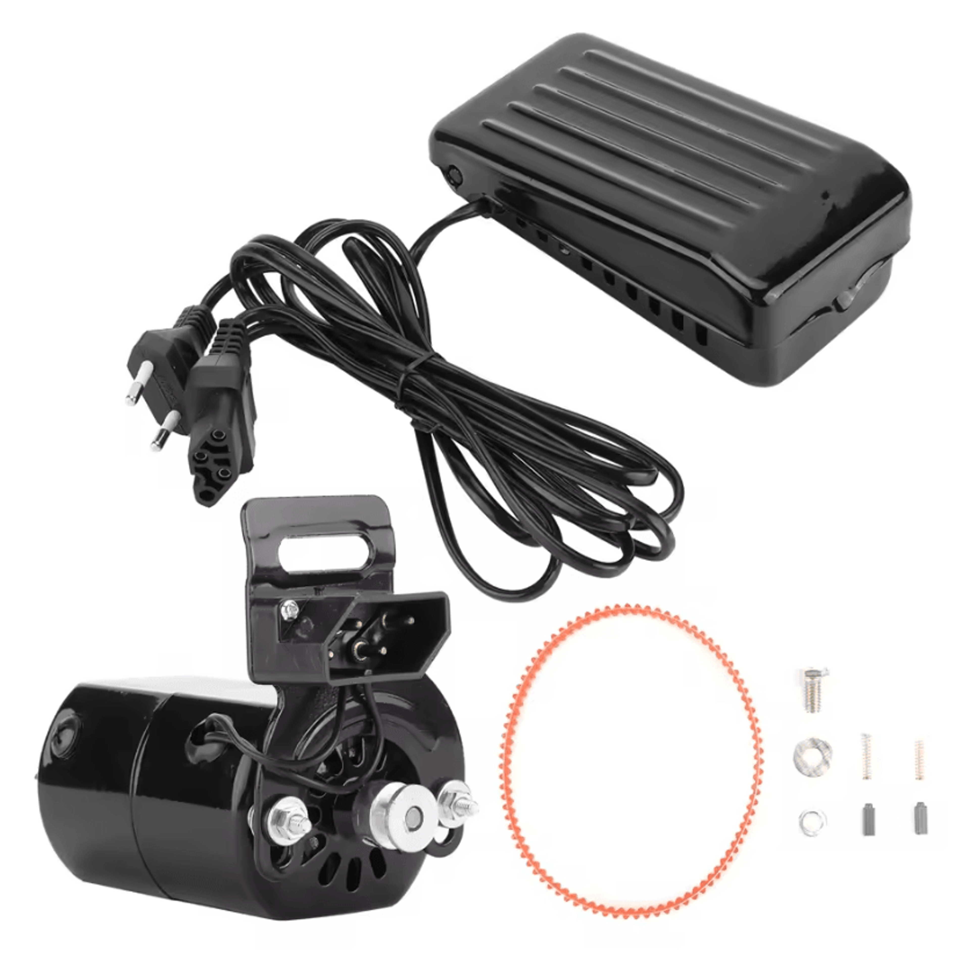180w household sewing machine motor kit with foot pedal & belt