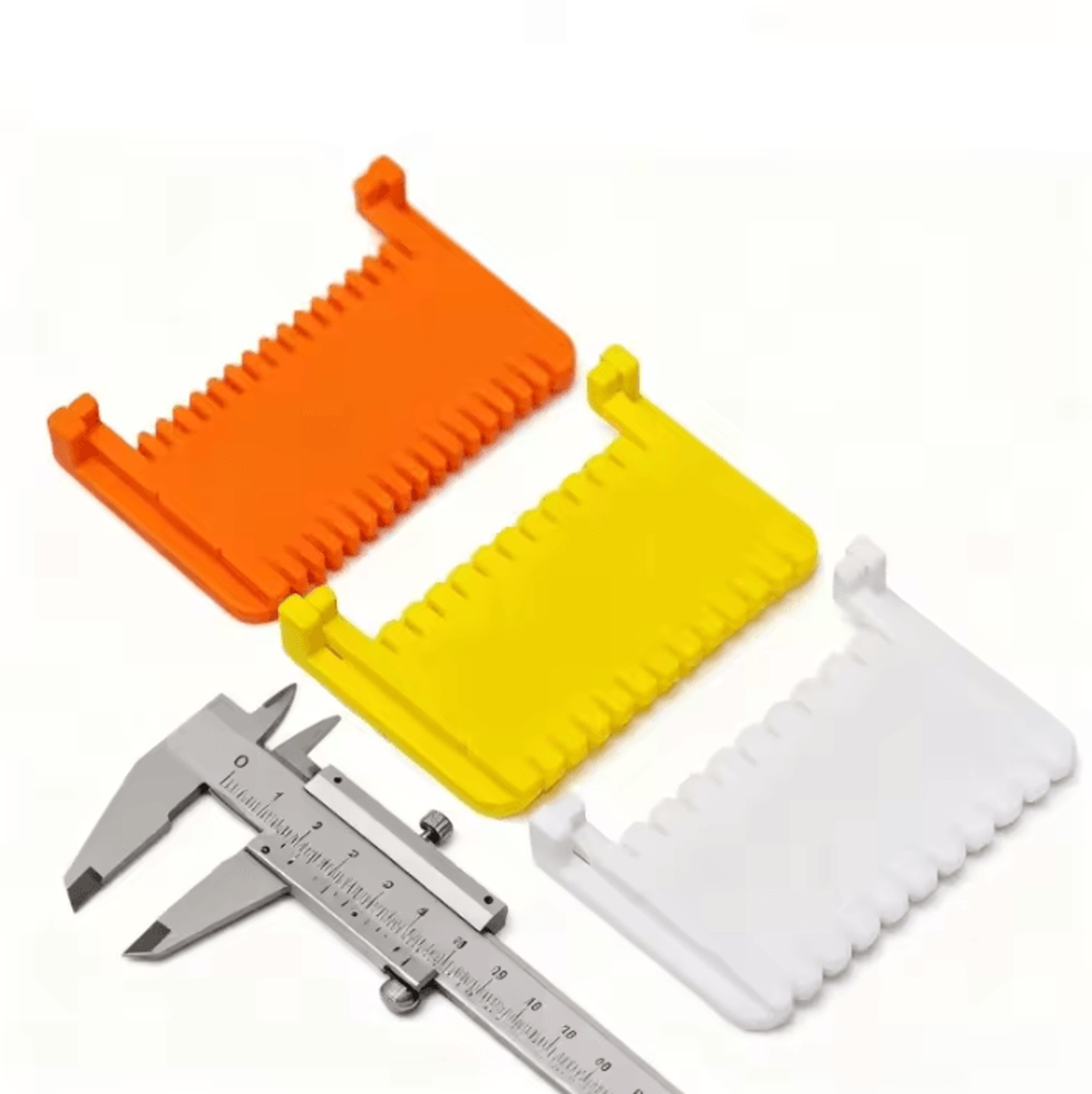 4-piece adjustable hand sewing stitch spacer and edge guide set