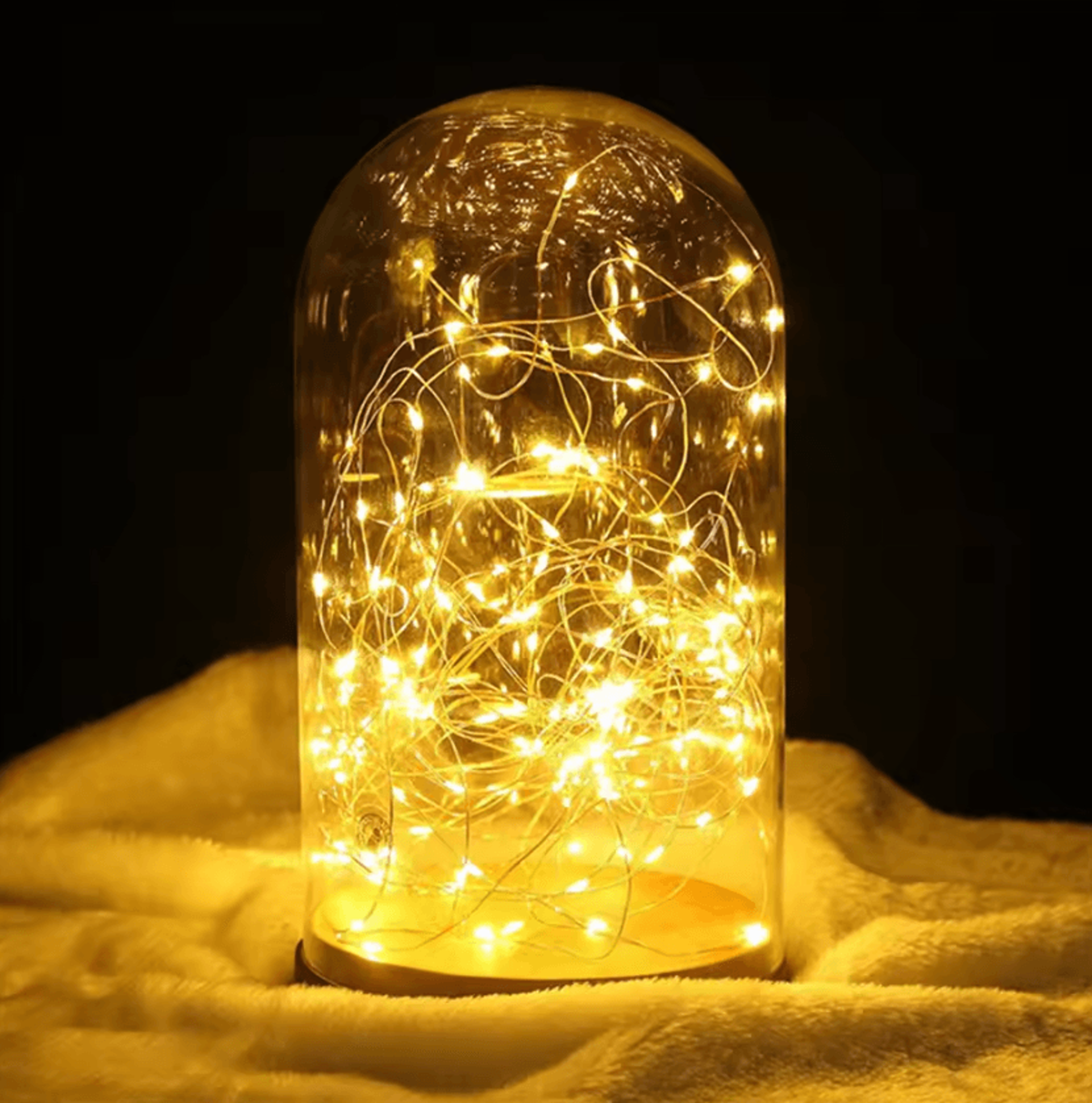 2m 20 led battery operated copper wire fairy string lights