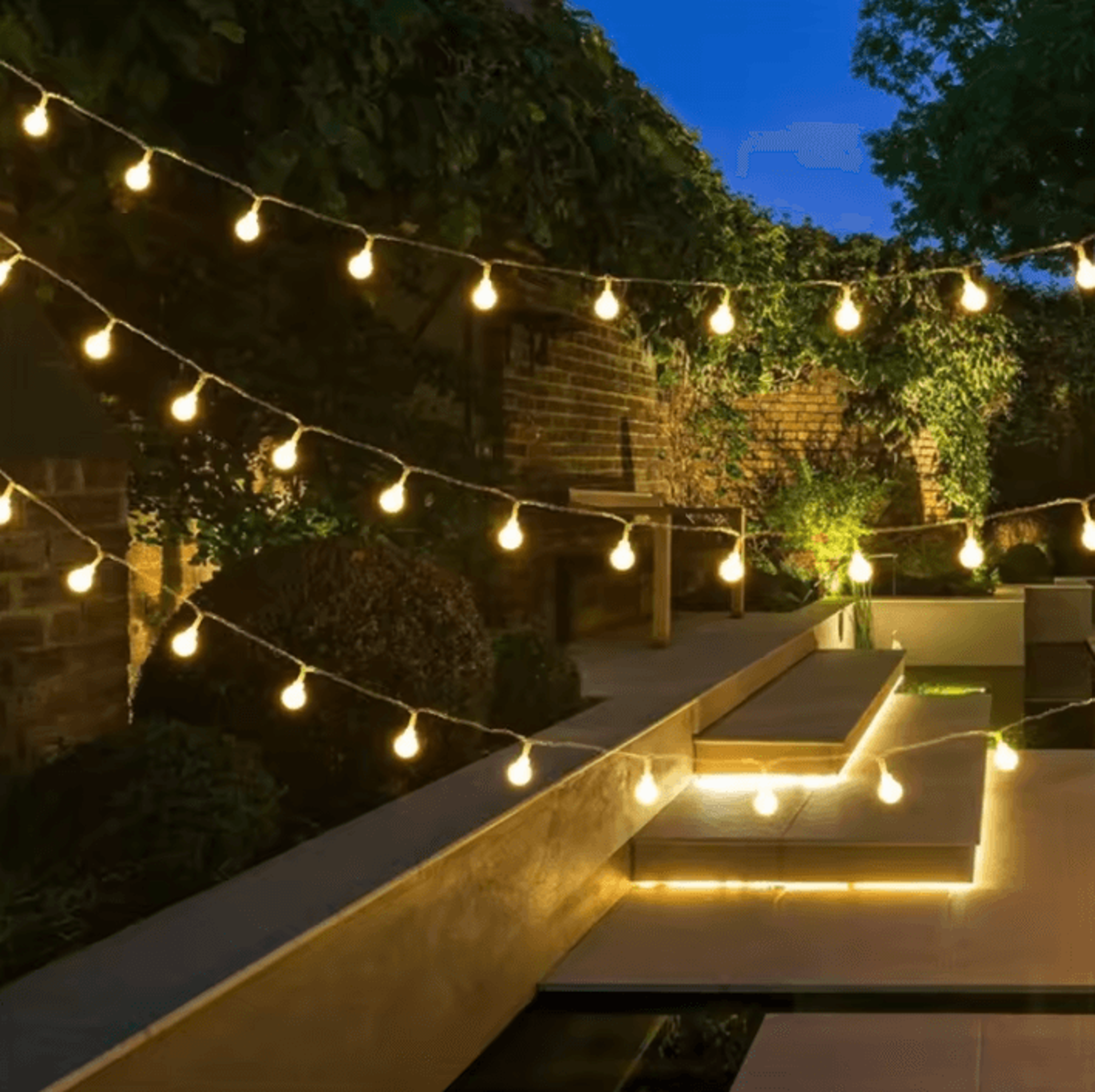 5m-50m led ball string lights for christmas, weddings and parties