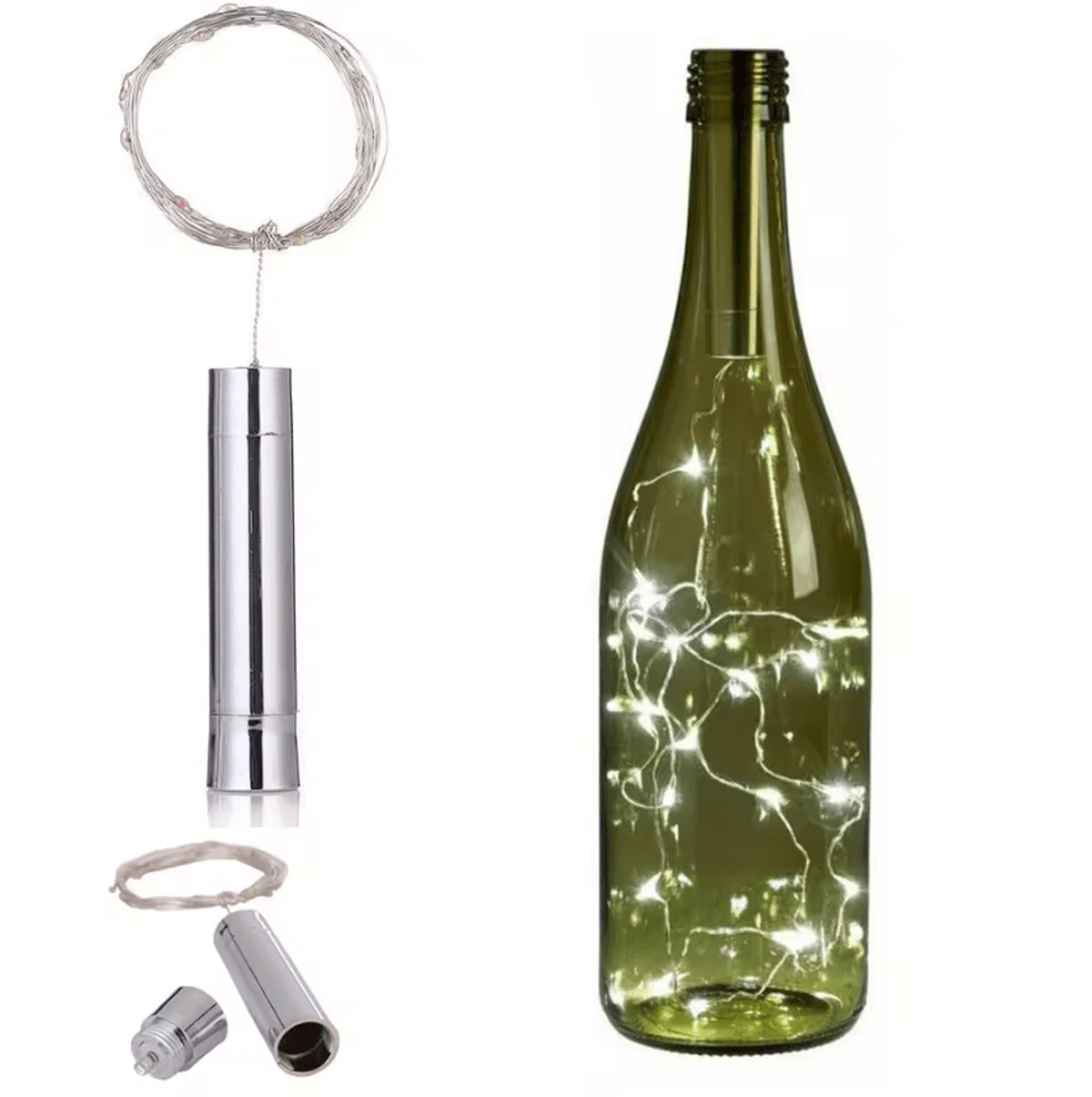 wine bottle cork led fairy lights 1m/1.5m/2m