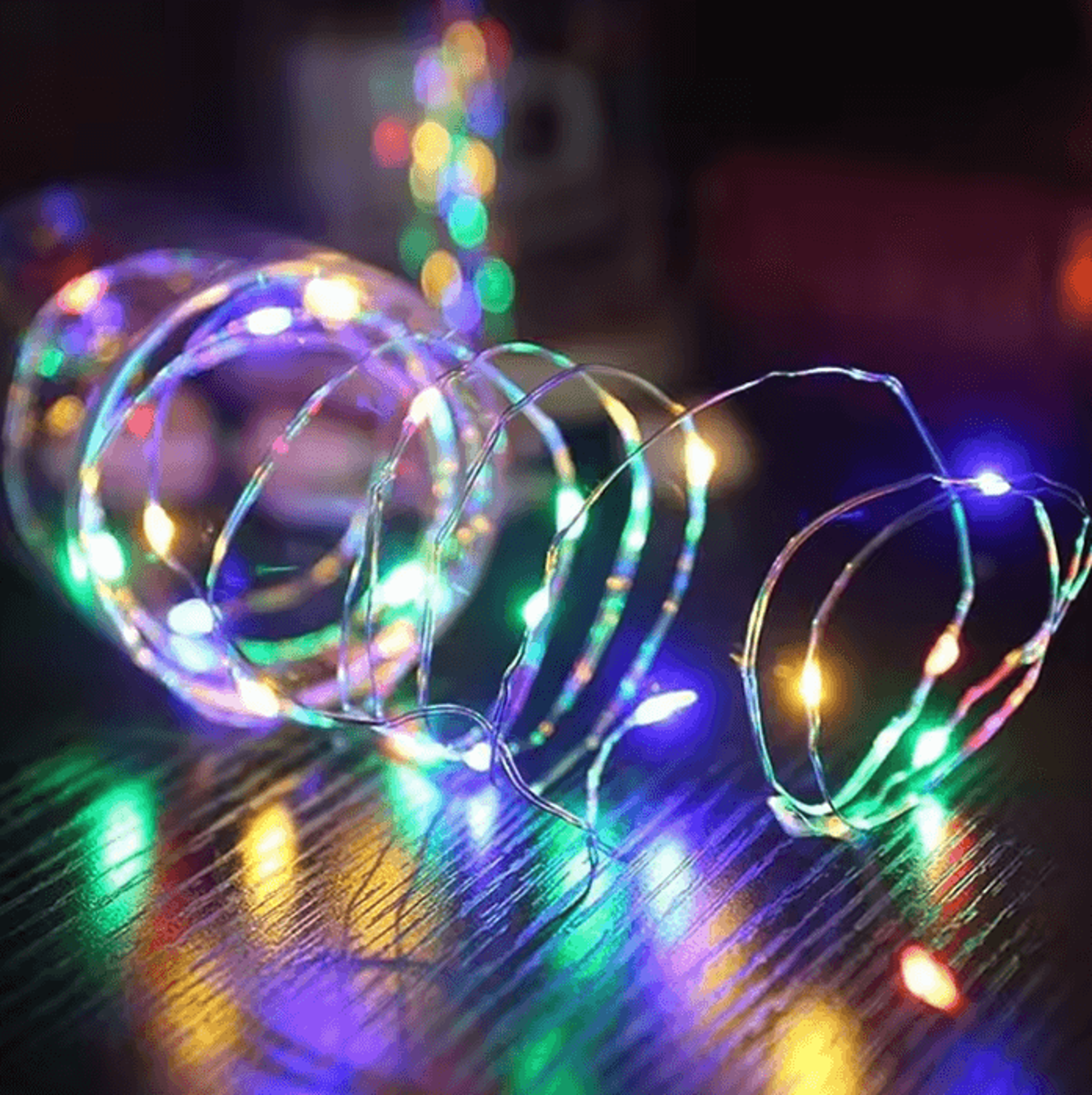 usb copper wire fairy lights for christmas and party decor
