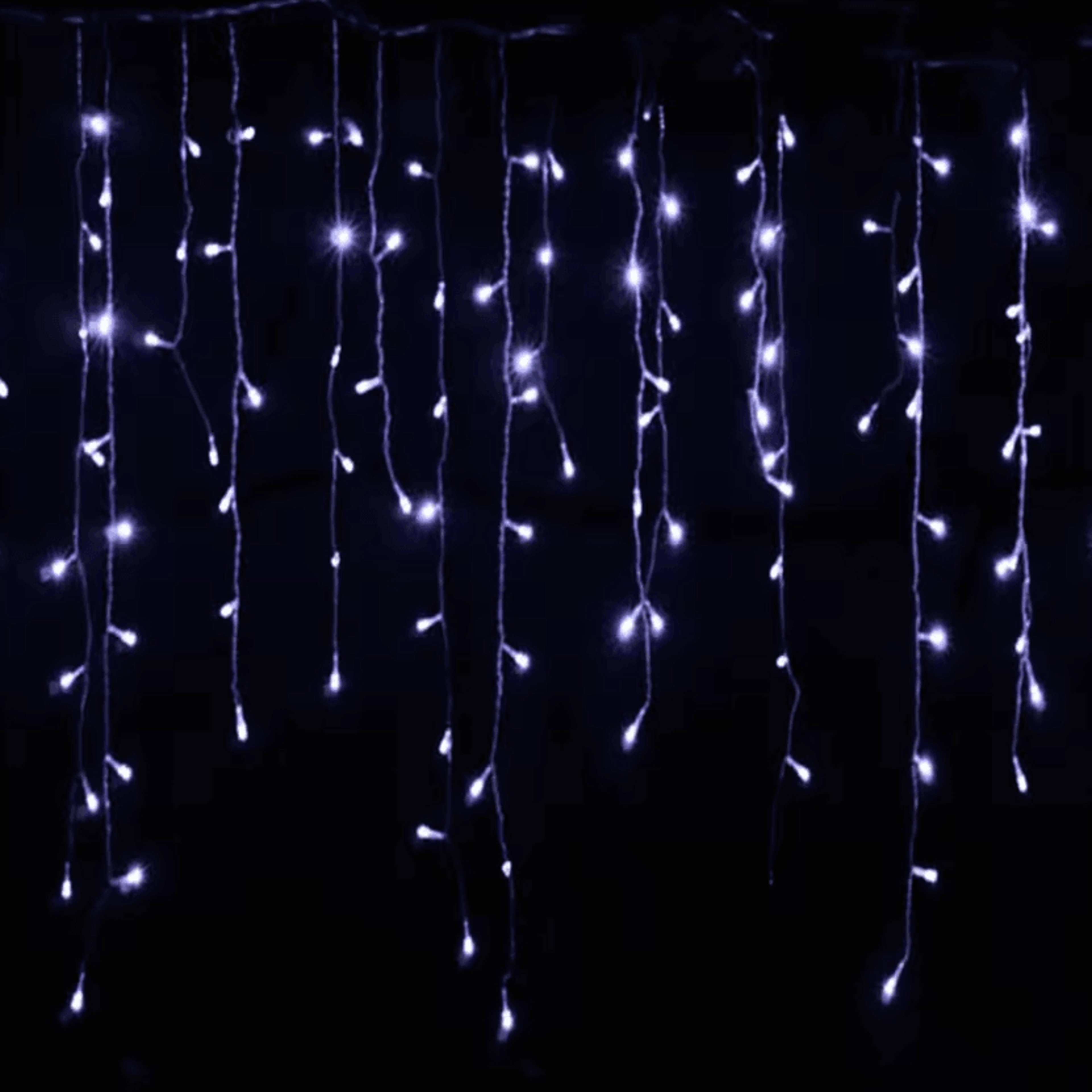 5m led icicle curtain lights with 8 lighting modes