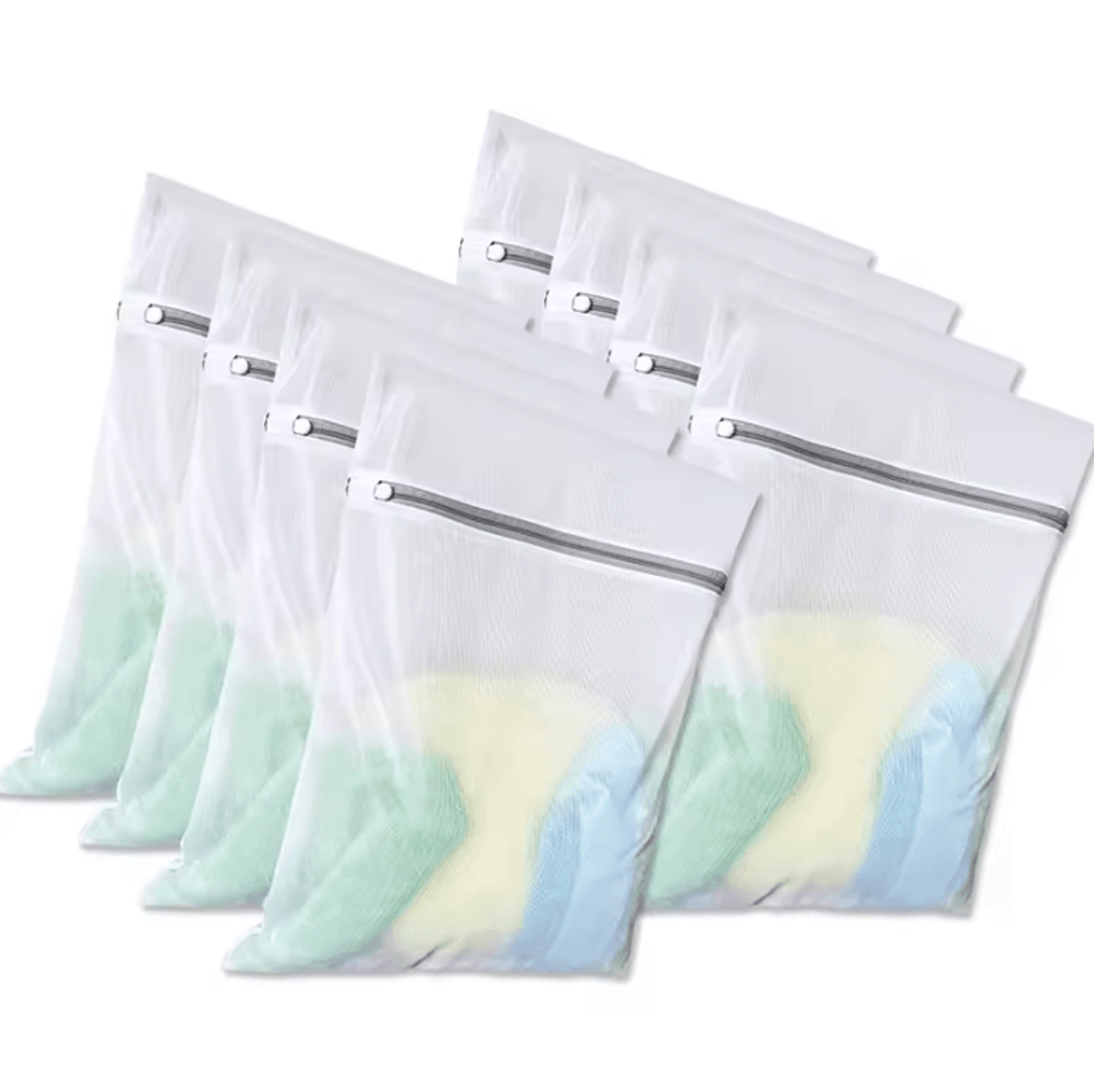 5 or 10pcs zippered mesh laundry bags for delicates