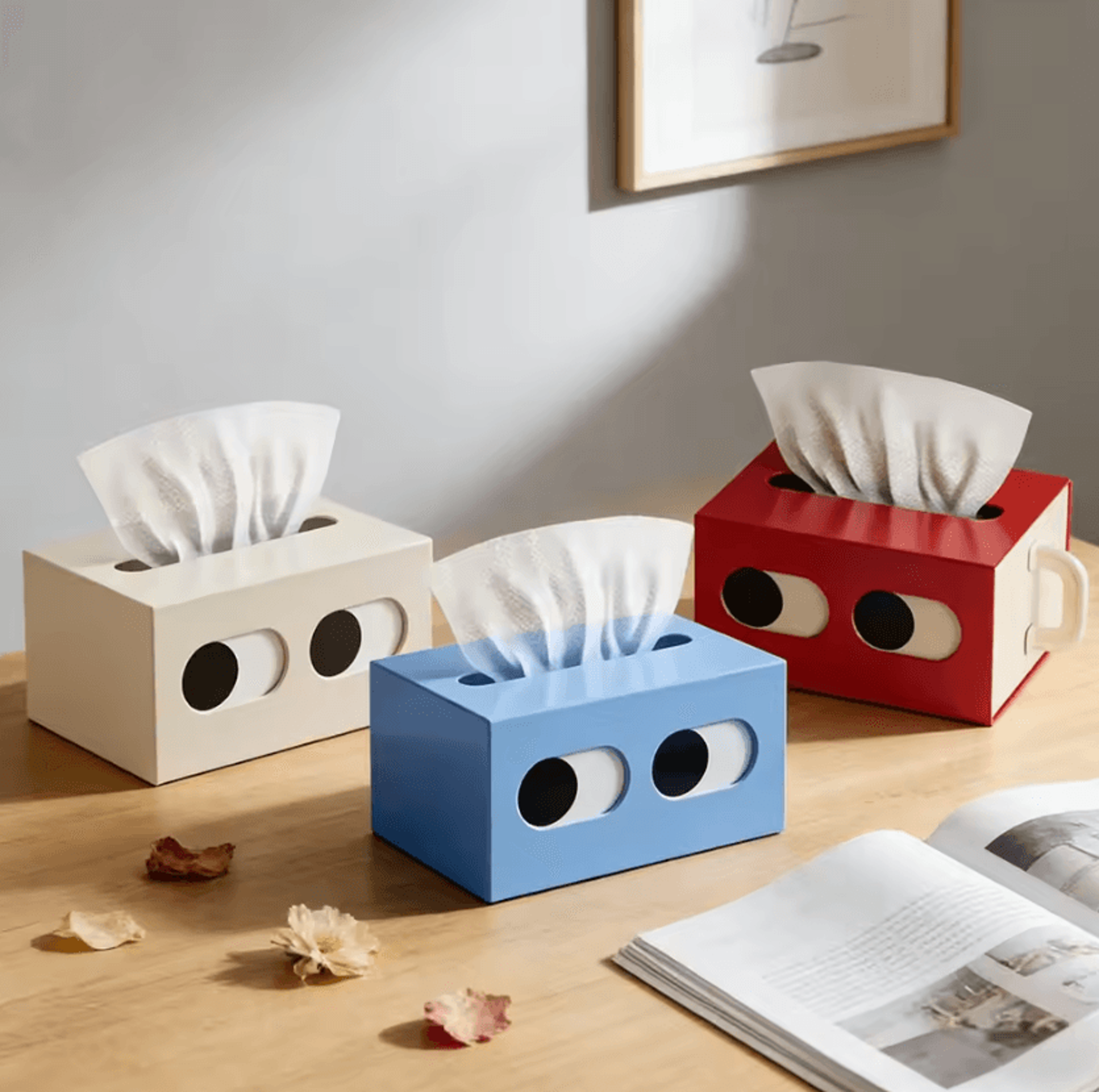 cute rectangular decorative tissue box cover