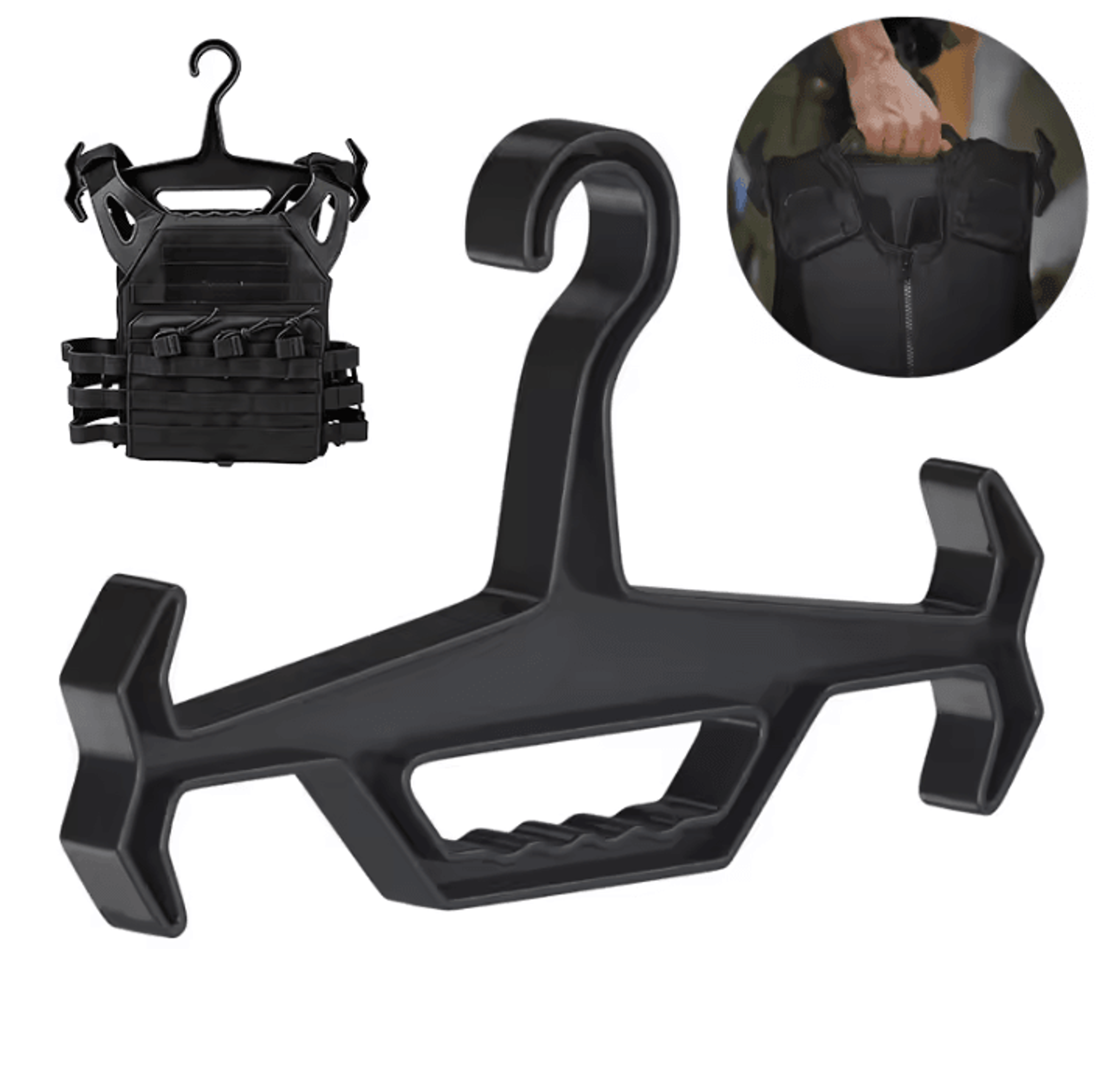 heavy duty multi purpose tactical vest hanger